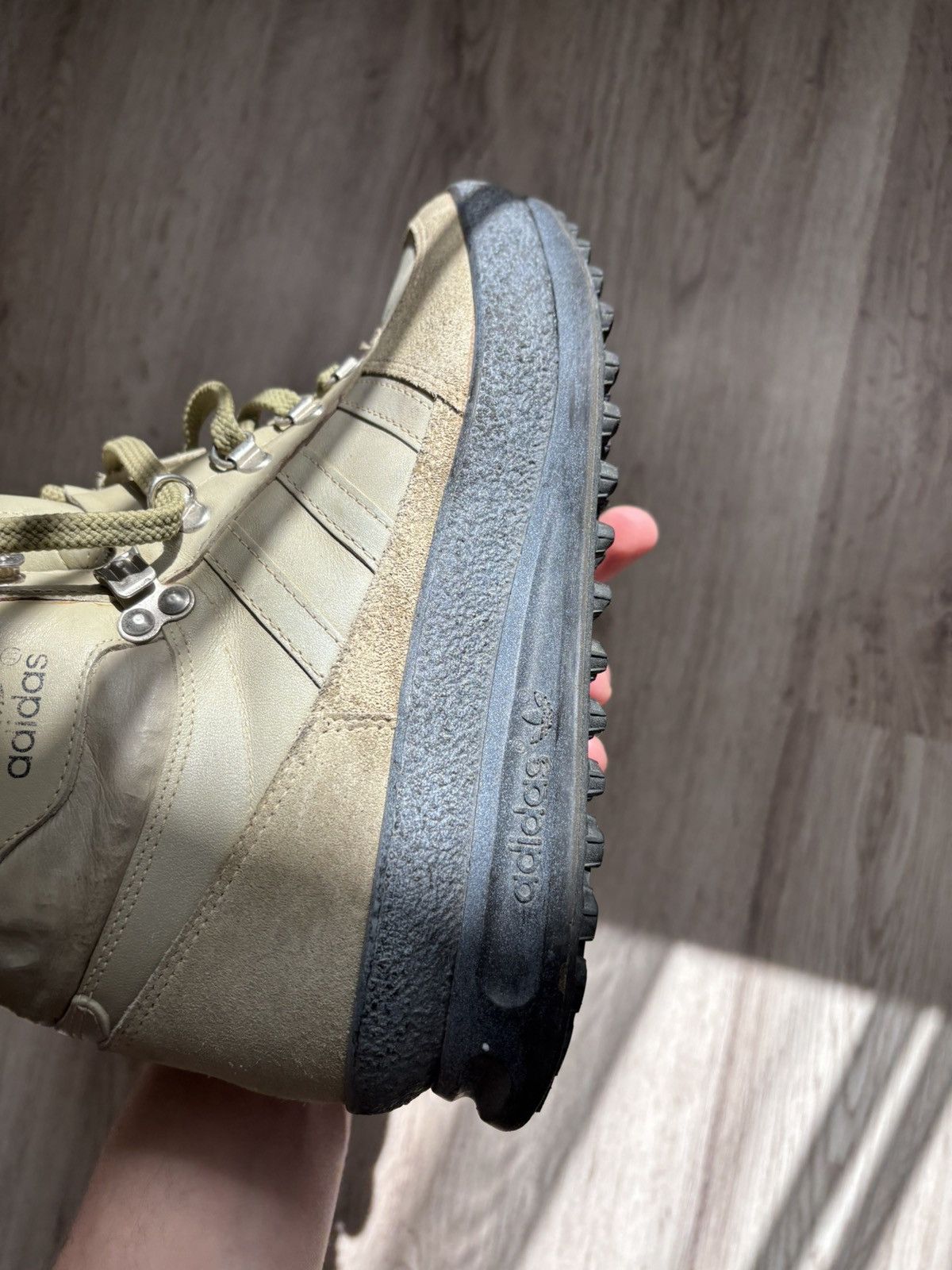 Adidas Vintage 80s Adidas Alaska Trekking Boots Made in Yugoslavia Size US 7 / EU 40 - 13 Thumbnail