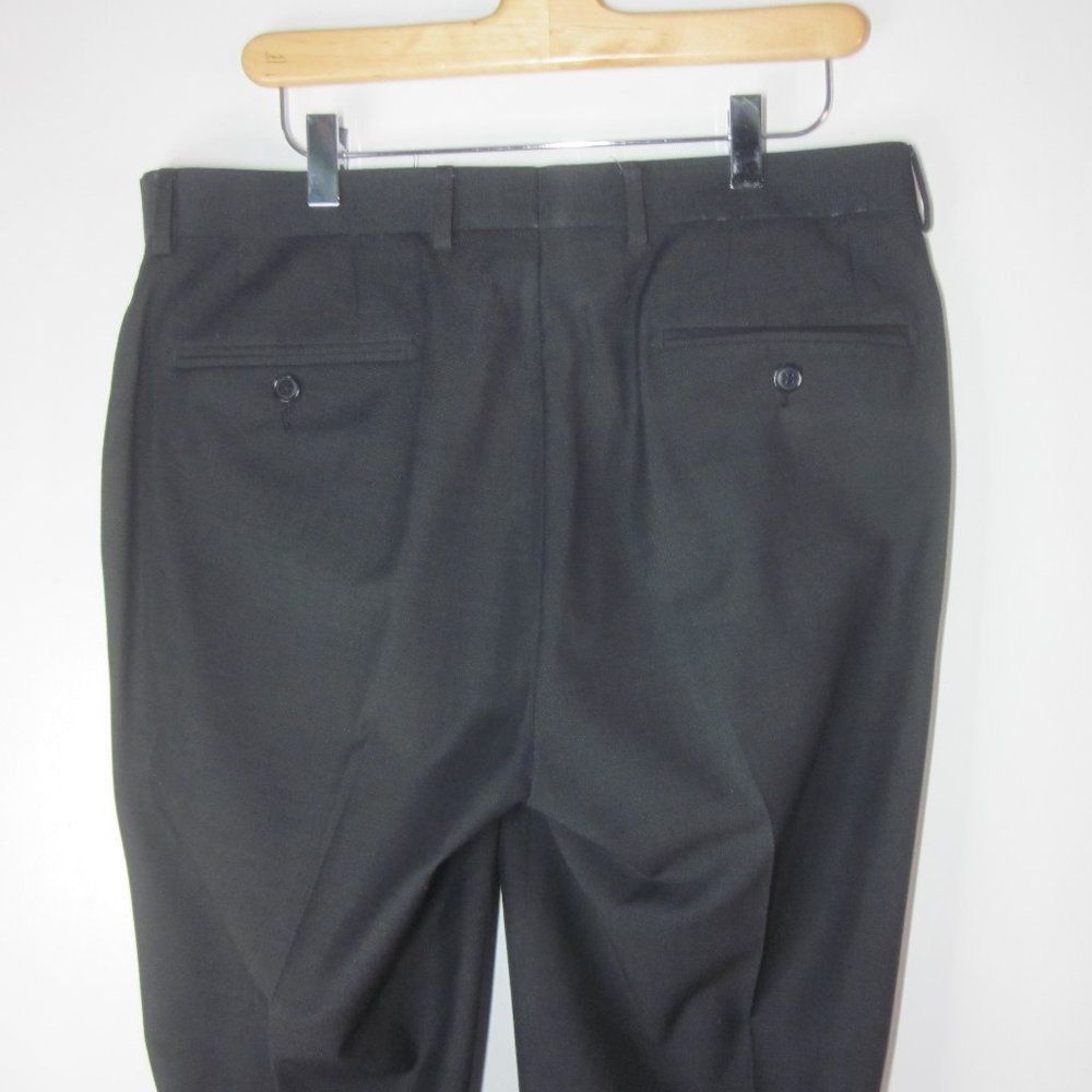 Calvin Klein Calvin Klein Mens Black Dress Pants Size 34 X 32 Size US 34 / EU 50 - 8 Thumbnail