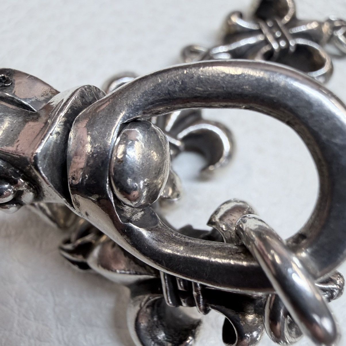Chrome Hearts Chrome Hearts Heavy Fleur 11-Link Wallet Chain Size ONE SIZE - 11 Thumbnail