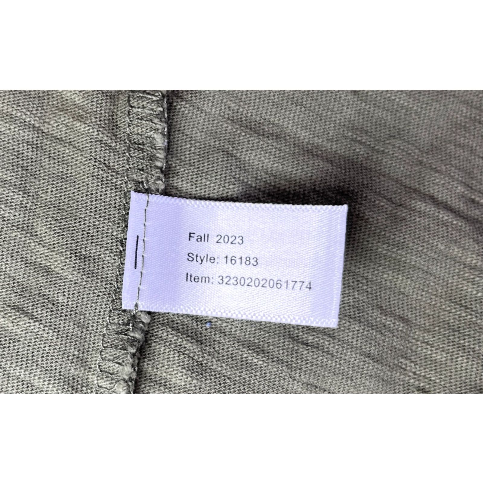 Marine Layer VINTAGE Women's Marine Layer Long Sleeve Top Shirt Adult Small Green Cotton 100% - Classic Lightweight Crew Neck Pullover T-Shirt Womens Size S / US 4 / IT 40 - 5 Thumbnail