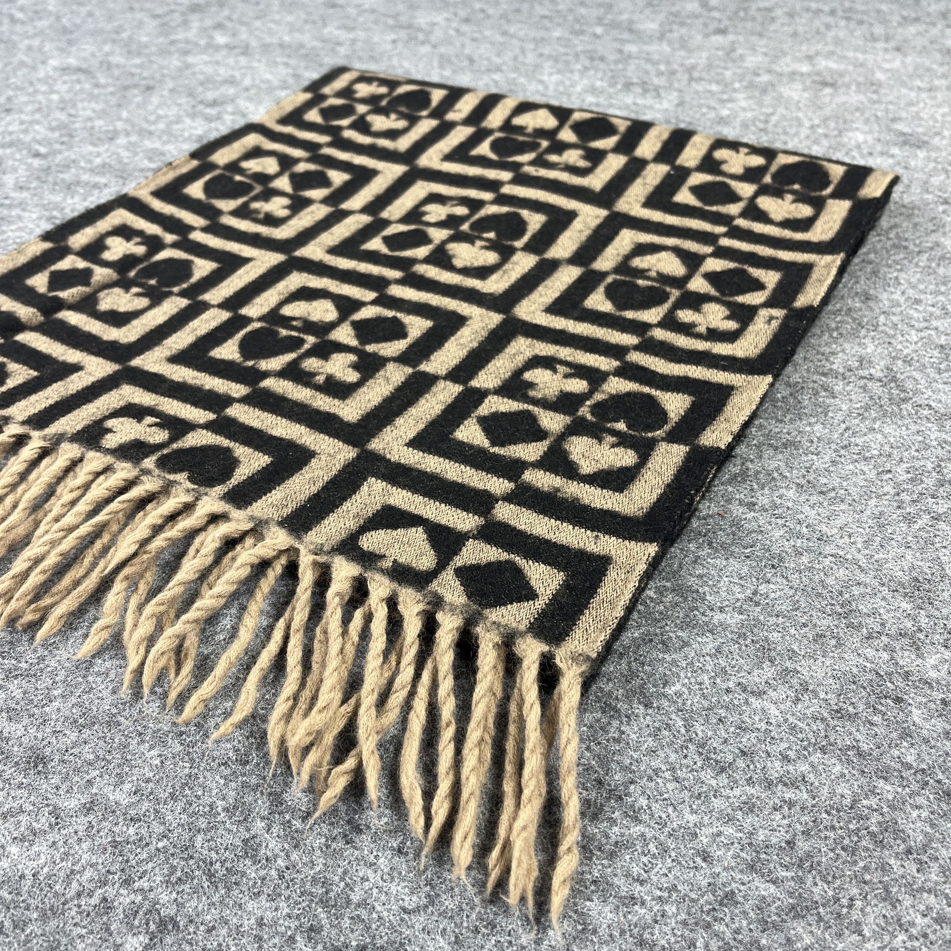 Vintage Poker Scarf / Muffler / Neckwear T943 Size ONE SIZE - 5 Thumbnail