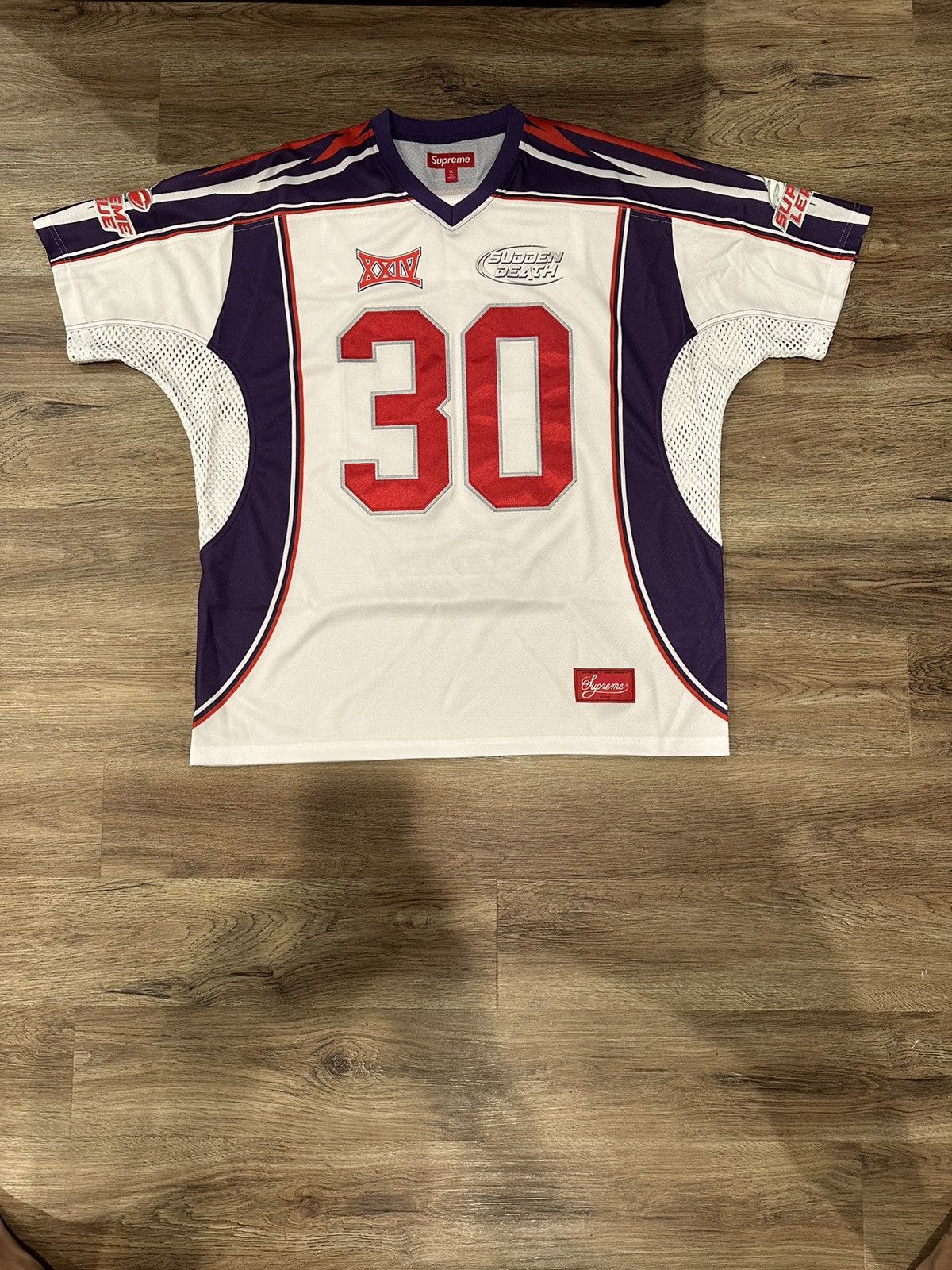 Supreme Supreme Sudden Death Football Jersey | Grailed