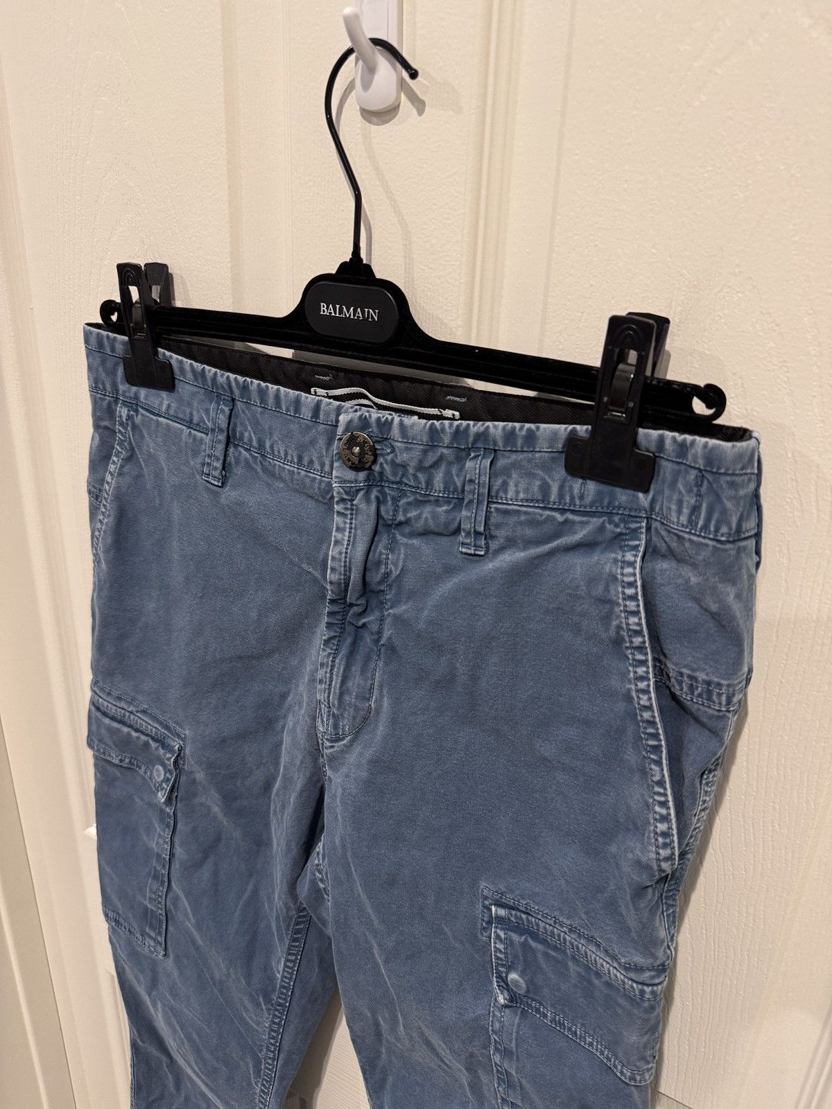 Stone Island Stone Island Blue Cargo Pants Size 30 Type SL (fits 29-31) Size US 30 / EU 46 - 4 Thumbnail