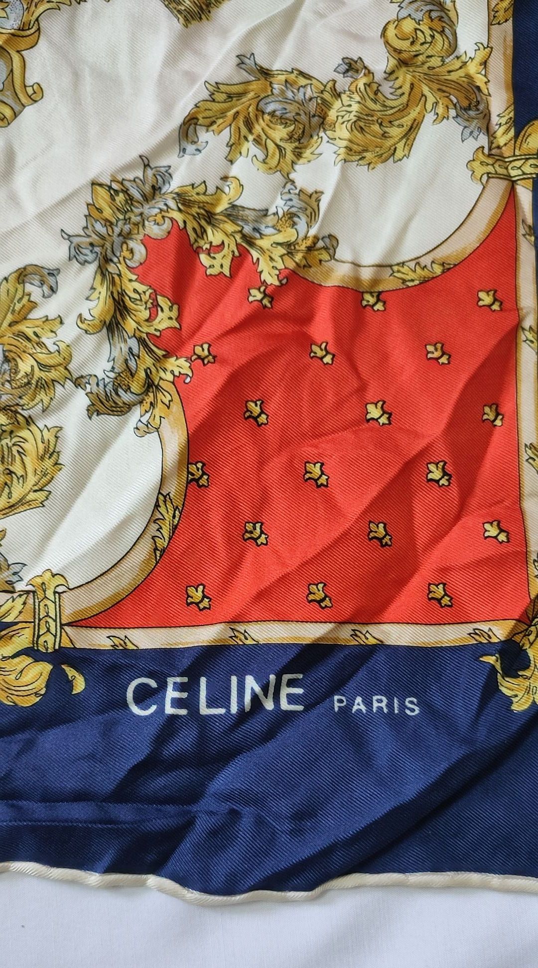 Celine Celine Paris Silk Scarves Size ONE SIZE - 3 Thumbnail
