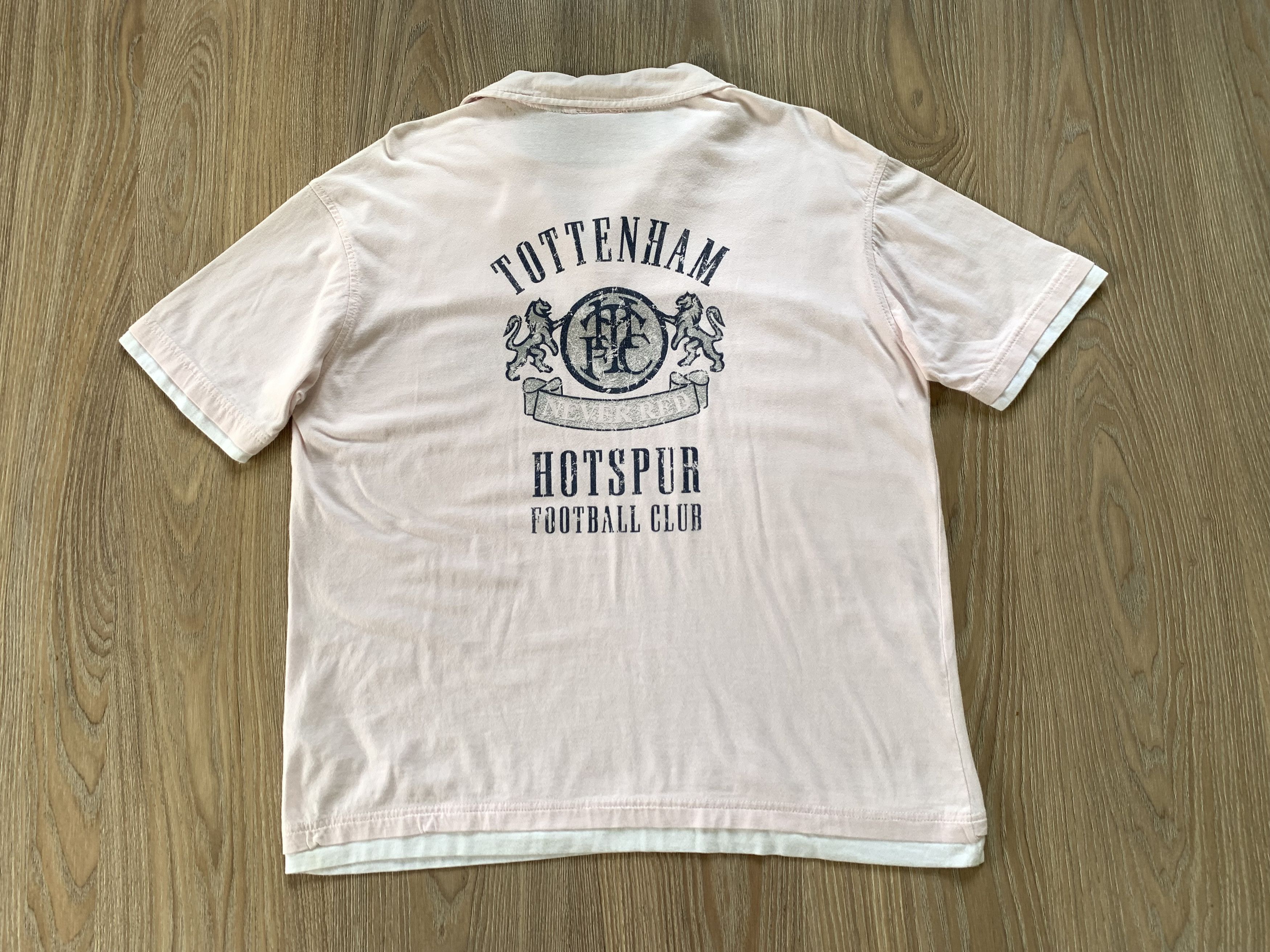 Sports Specialties Vintage Rare Tottenham Hotspur FC Cotton Polo Size US L / EU 52-54 / 3 - 3 Thumbnail