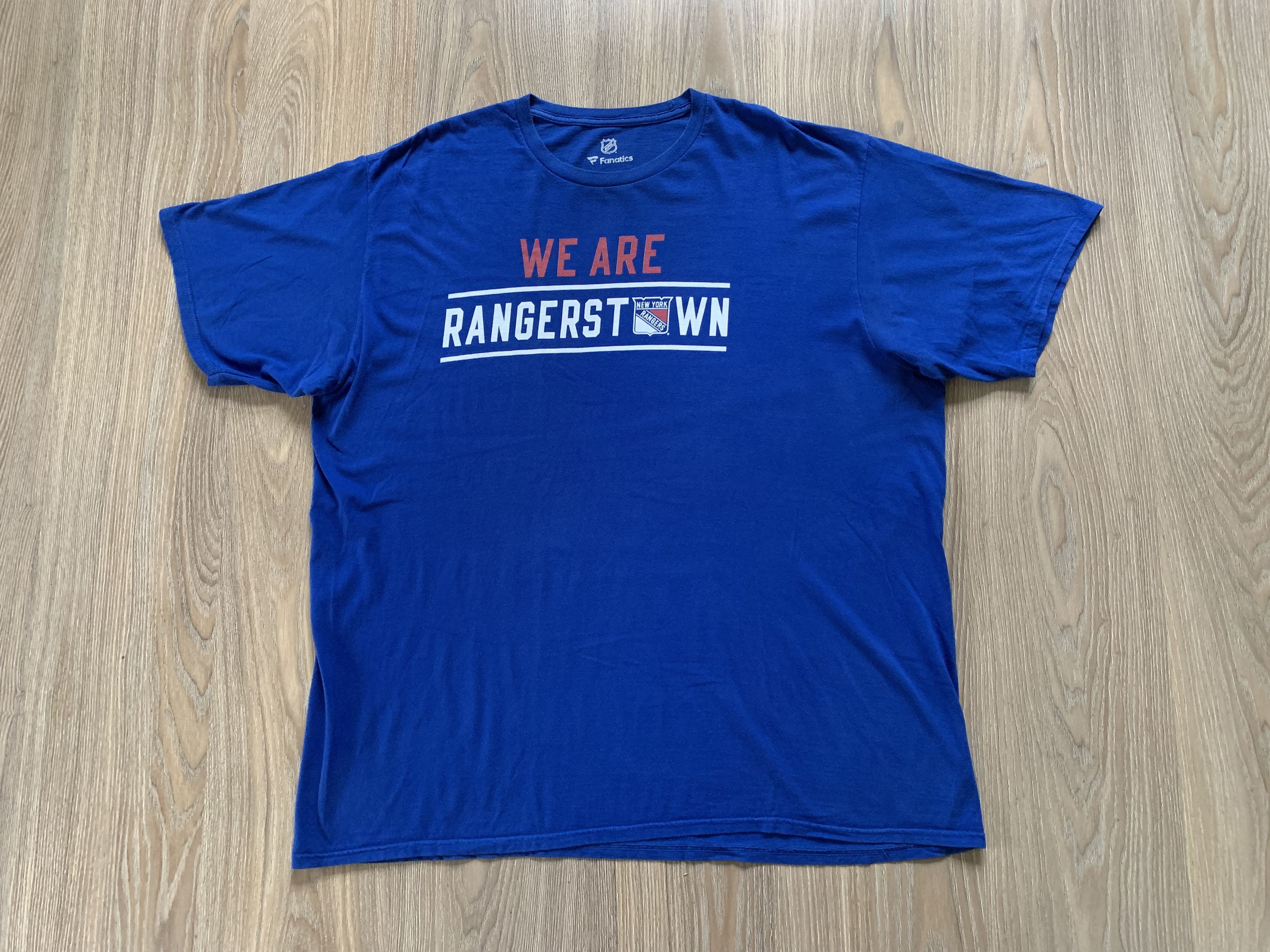 NHL × Reebok × Vintage NHL Fanatics New York Rangers Vintage T-Shirt Size US XXL / EU 58 / 5 - 2 Thumbnail