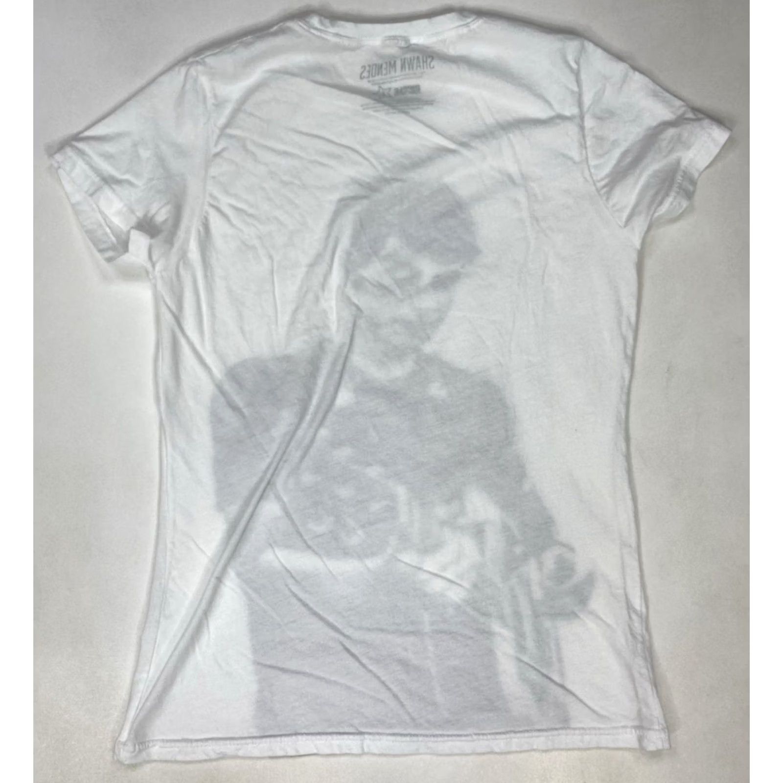Ripple Junction Shawn Mendes Graphic T-shirt Women Small White Short Sleeve Music Shirt Size S / US 4 / IT 40 - 3 Thumbnail