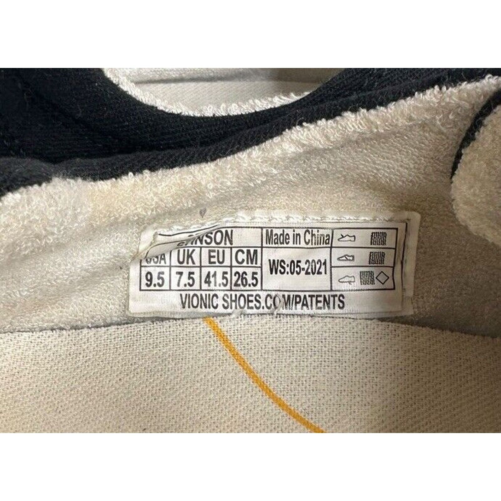 Vionic Vionic Beach Stinson Black Canvas Comfort Sneakers 9.5 Size US 9.5 / IT 39.5 - 3 Thumbnail