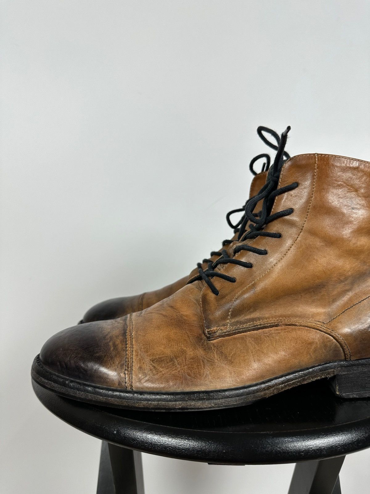 Vintage We Are The Original Hand Craft Leather Ankle Boots Size US 8 / EU 41 - 14 Thumbnail
