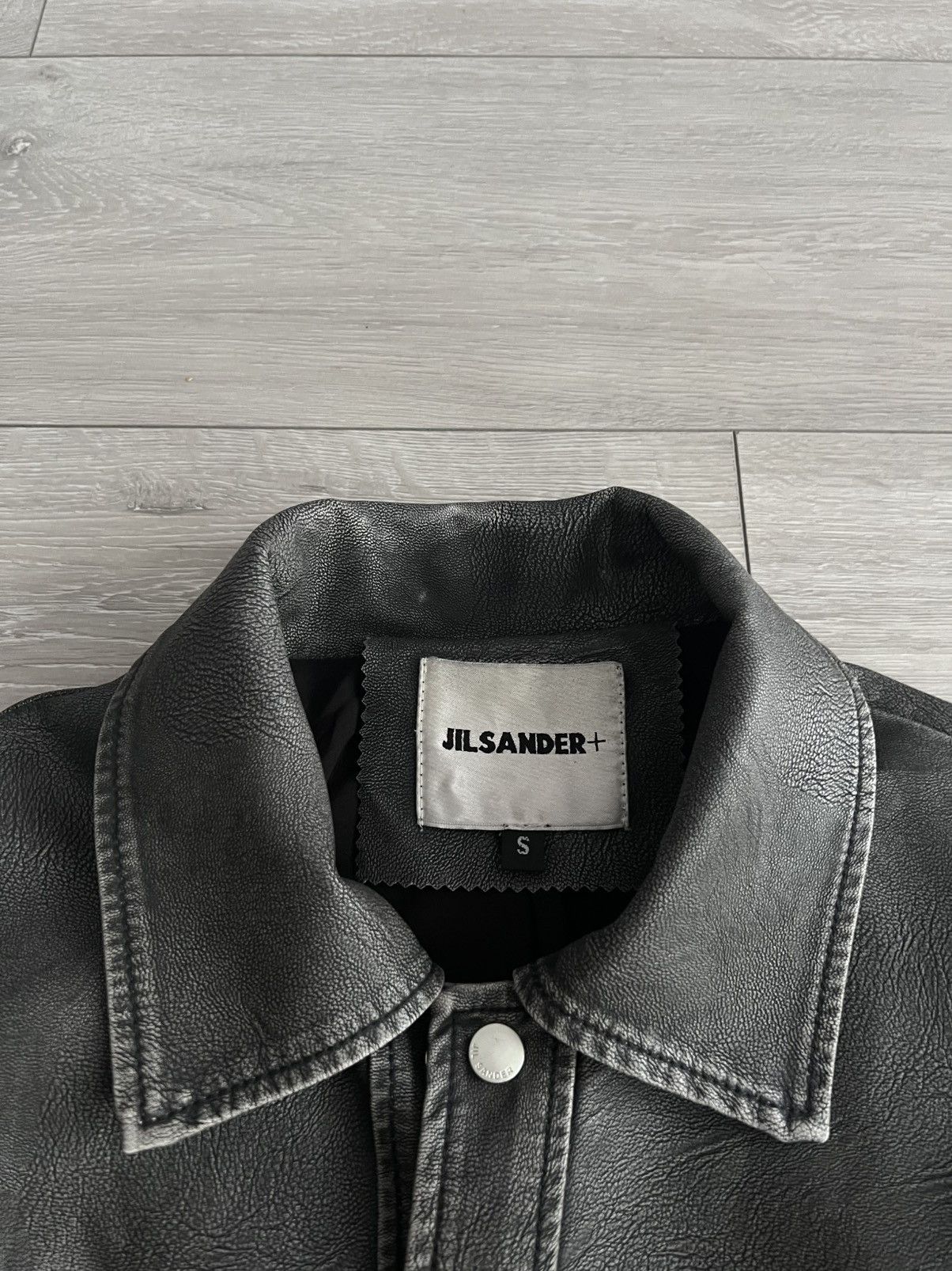 Jil Sander Jil Sander+ Biker Leather Jacket Vest Women Raf Simons Rare Size S / US 4 / IT 40 - 6 Thumbnail