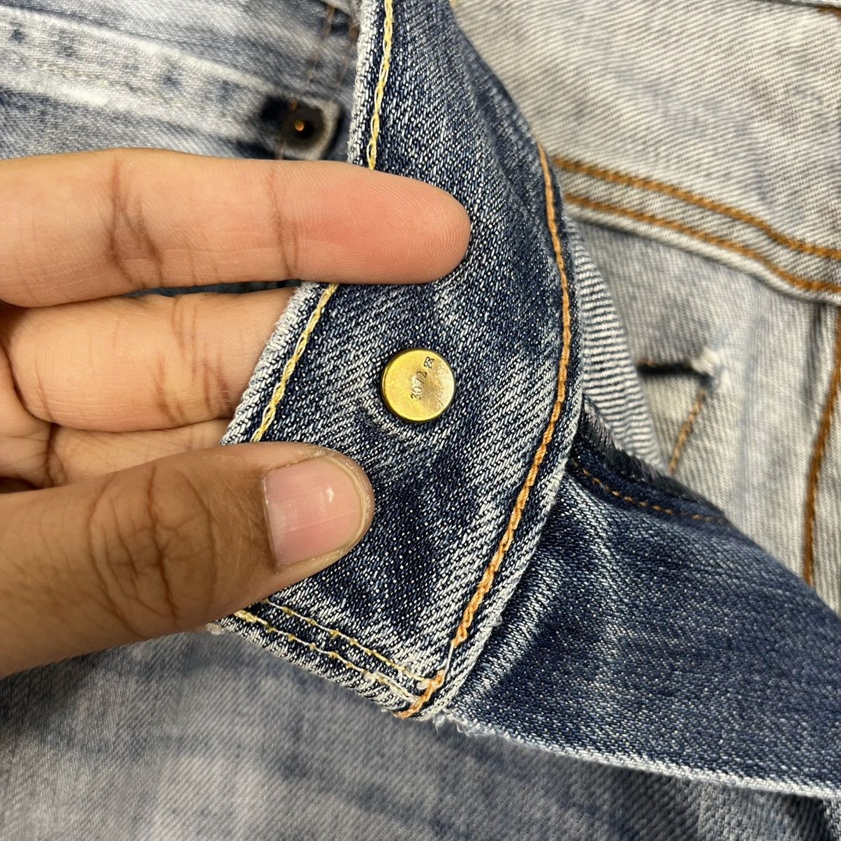 Levi's Vintage Levis 505 Distressed Denim Jeans Size US 32 / EU 48 - 17 Thumbnail