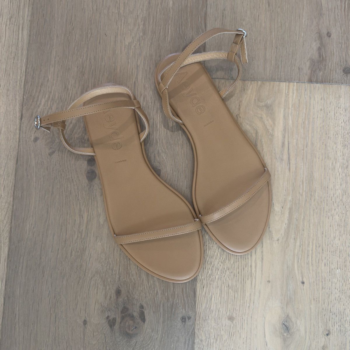 aeyde Aeyde Nettie Hazelnut Nappa Leather Sandals EU 37/US 7 Size US 7 / IT 37 - 3 Thumbnail