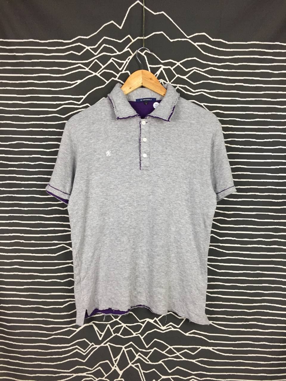 Japanese Brand × Paul Smith × R.Newbold Vtg R Newbold Japanese Brand Small Logo Casual Polo Tee Size US M / EU 48-50 / 2 - 1 Thumbnail
