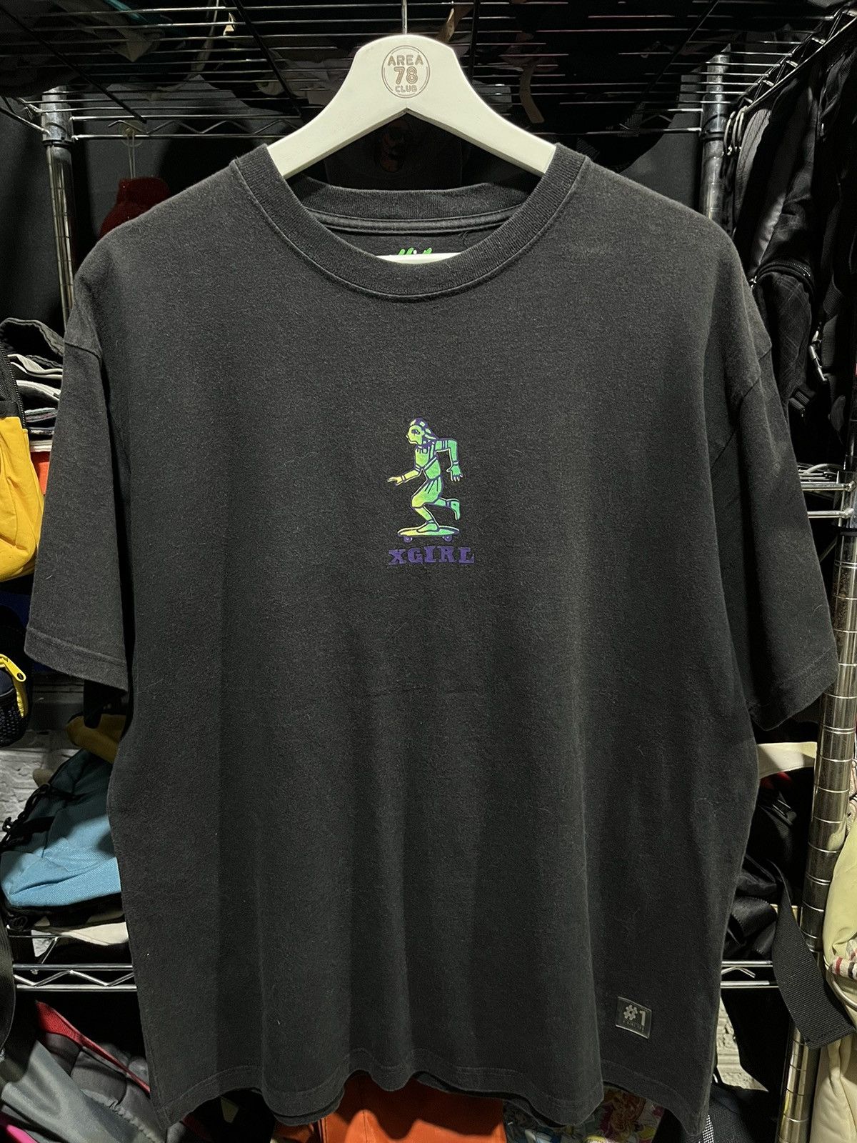 X-LARGE X-GIRL Sk8 #1 Skateboard Tee Size US L / EU 52-54 / 3 - 1 Thumbnail