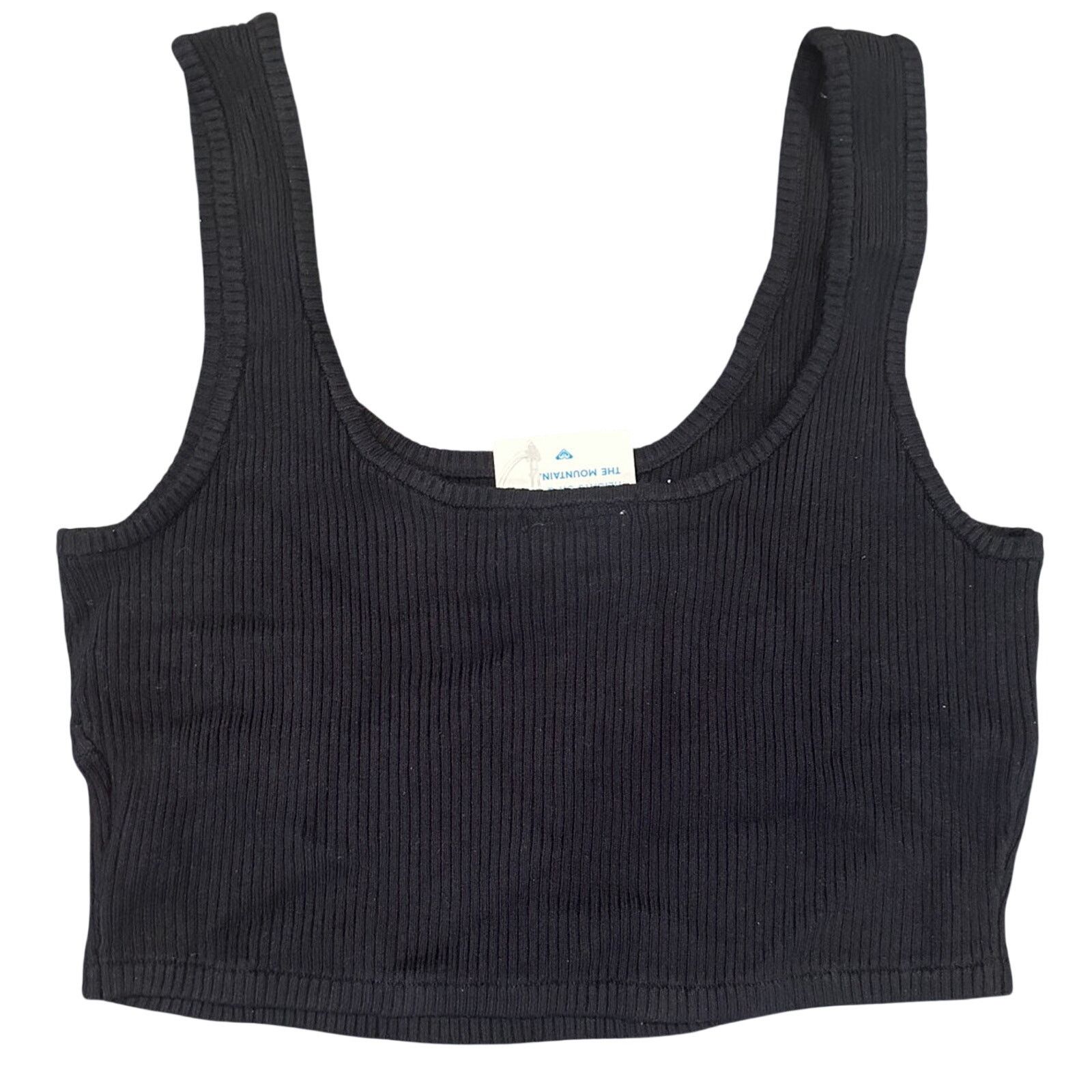 Other Roxy Women's Crop Ribbed Black Tank Top Scoop Neck XL NWT Size XL / US 12-14 / IT 48-50 - 7 Thumbnail