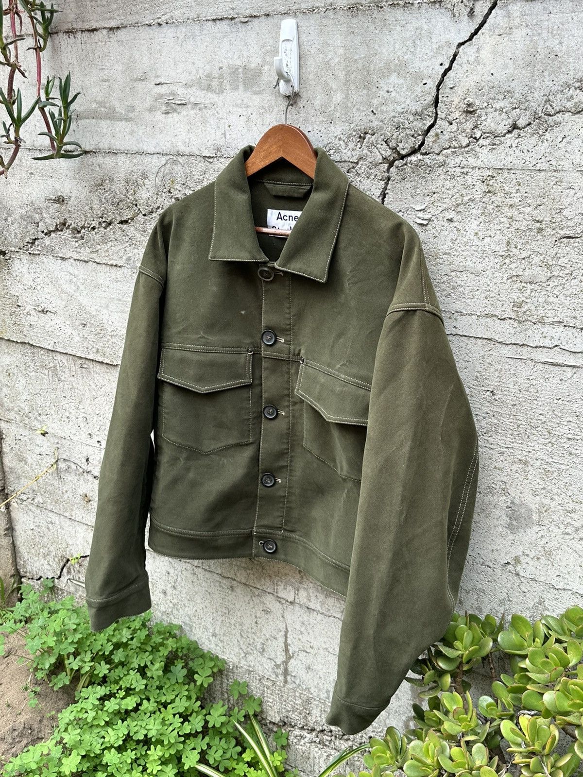 RARE GRAIL Acne Studios boxy dagnite jacket
