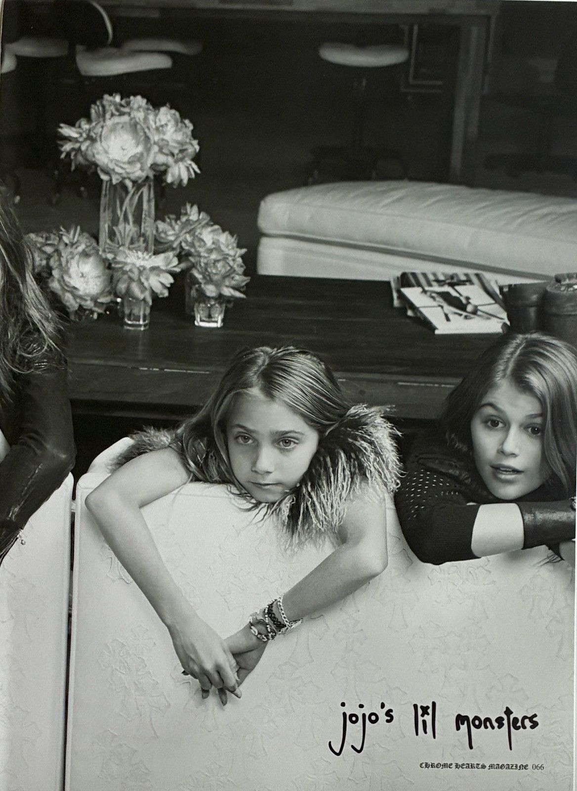 Chrome Hearts Chrome Hearts black/white photo Poster framed 9x11 Size ONE SIZE - 2 Thumbnail