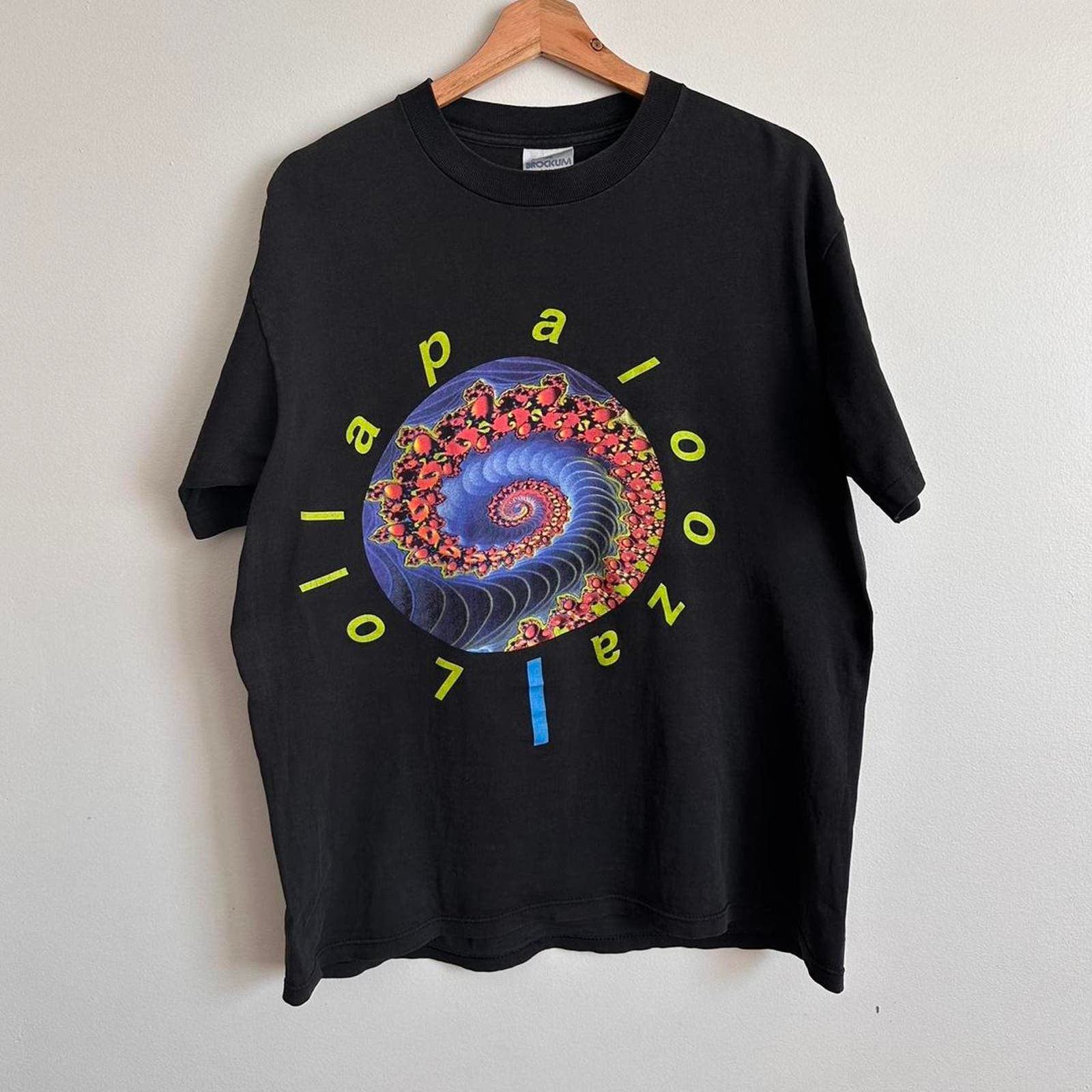 image of Vintage 1991 Lollapalooza Shirt The in Black, Men's (Size Large)