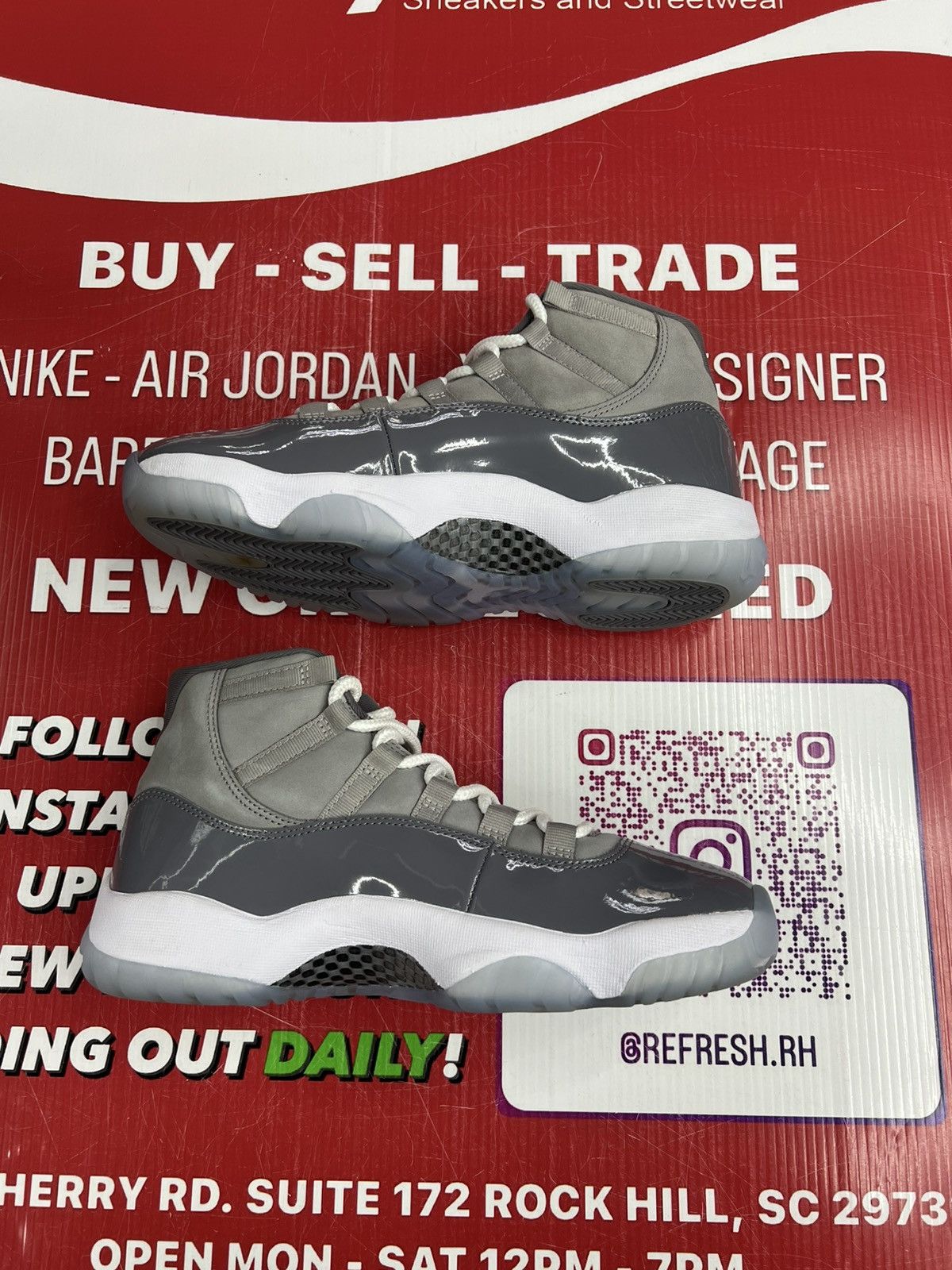 Jordan Brand Air Jordan 11 Cool Grey Size 8.5 Size US 8.5 / EU 41-42 - 3 Thumbnail