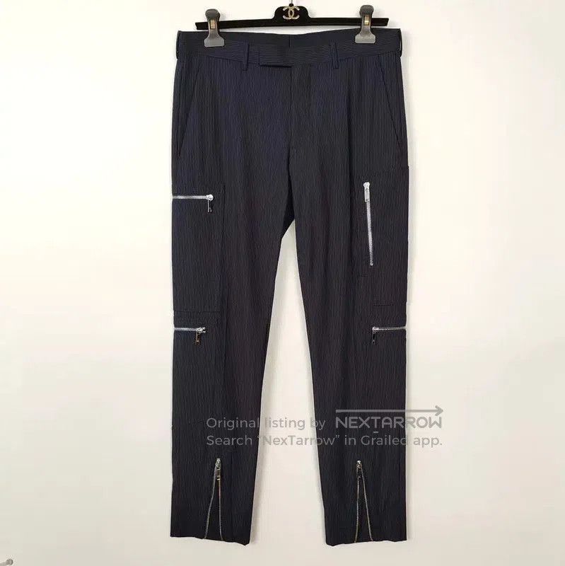 Dior Dior Men's Black Wool Casual Trousers . Size US 38 / EU 54 - 1 Thumbnail