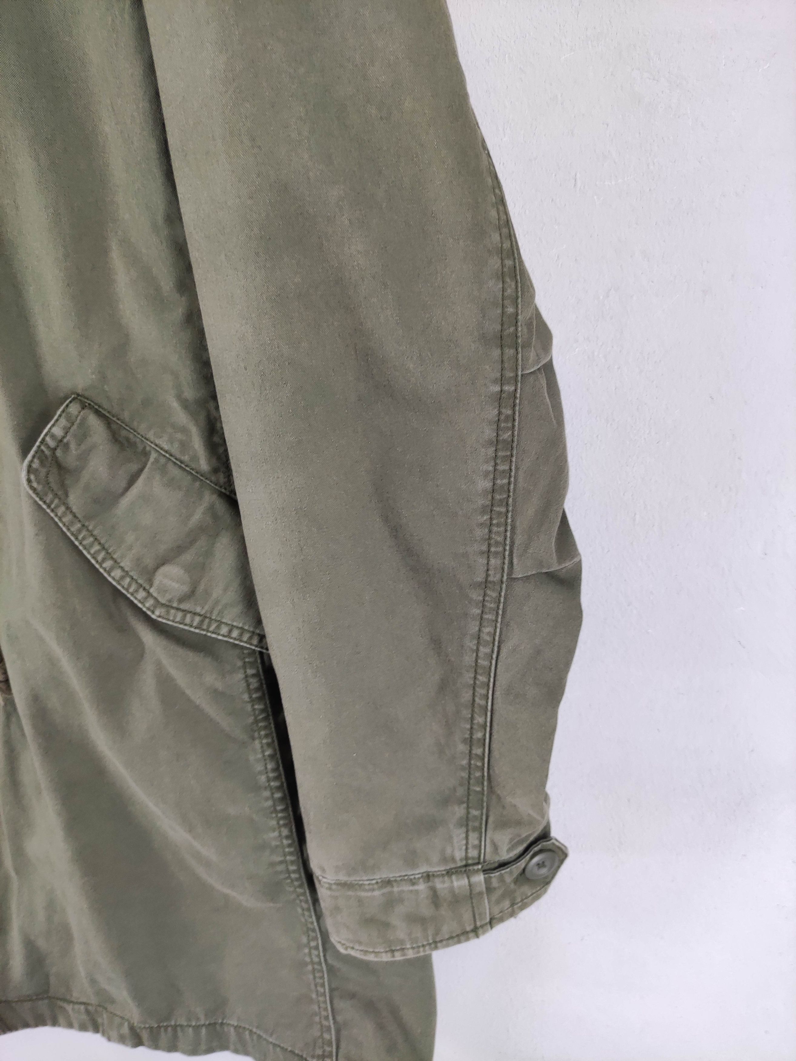 GU Vintage Gu Parka Hooded Jacket Lined Fleece Size US S / EU 44-46 / 1 - 2 Thumbnail