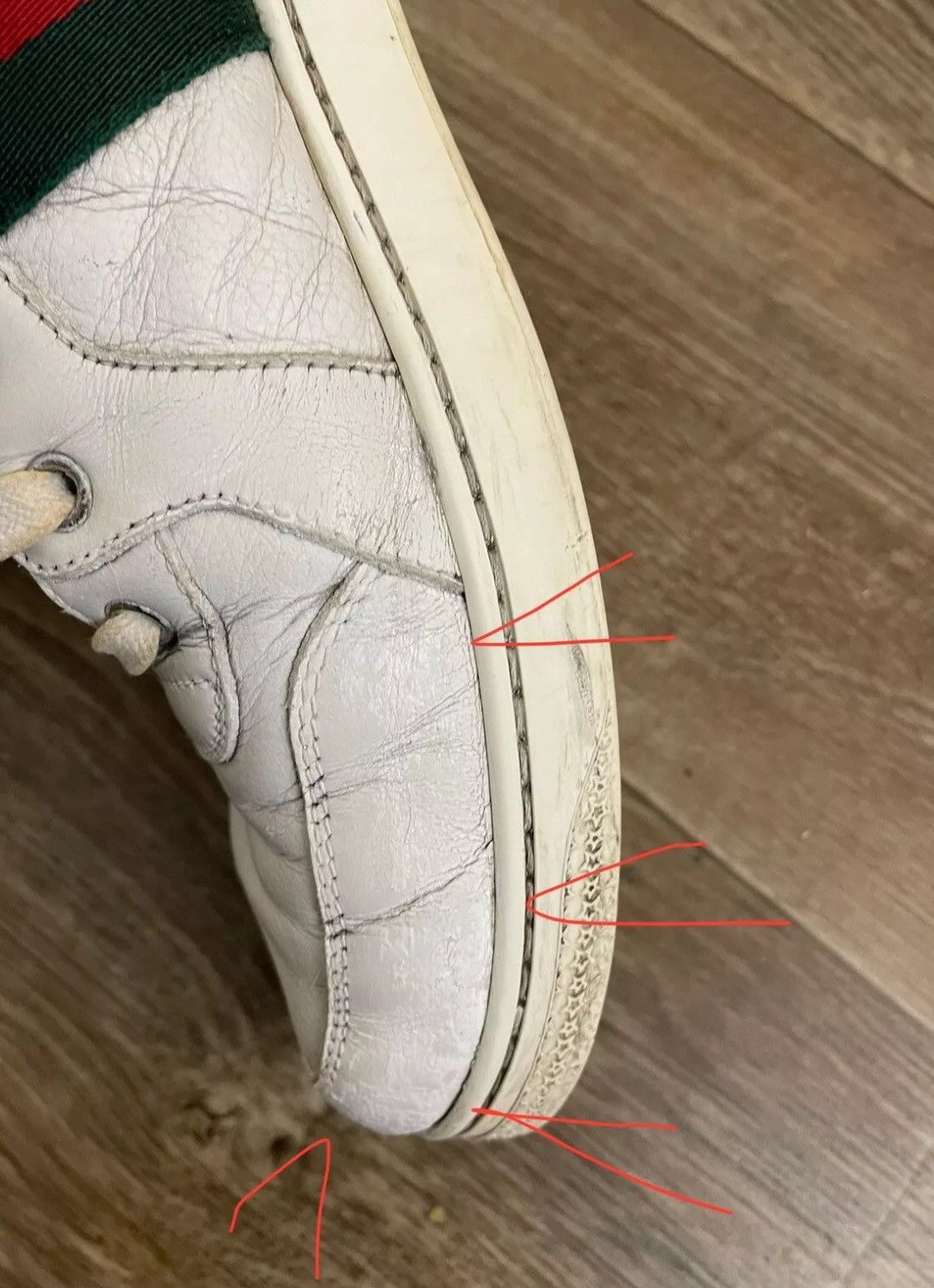 Gucci GUCCI sneakers size 44IT/ 11-11,5 US Size US 11 / EU 44 - 17 Thumbnail