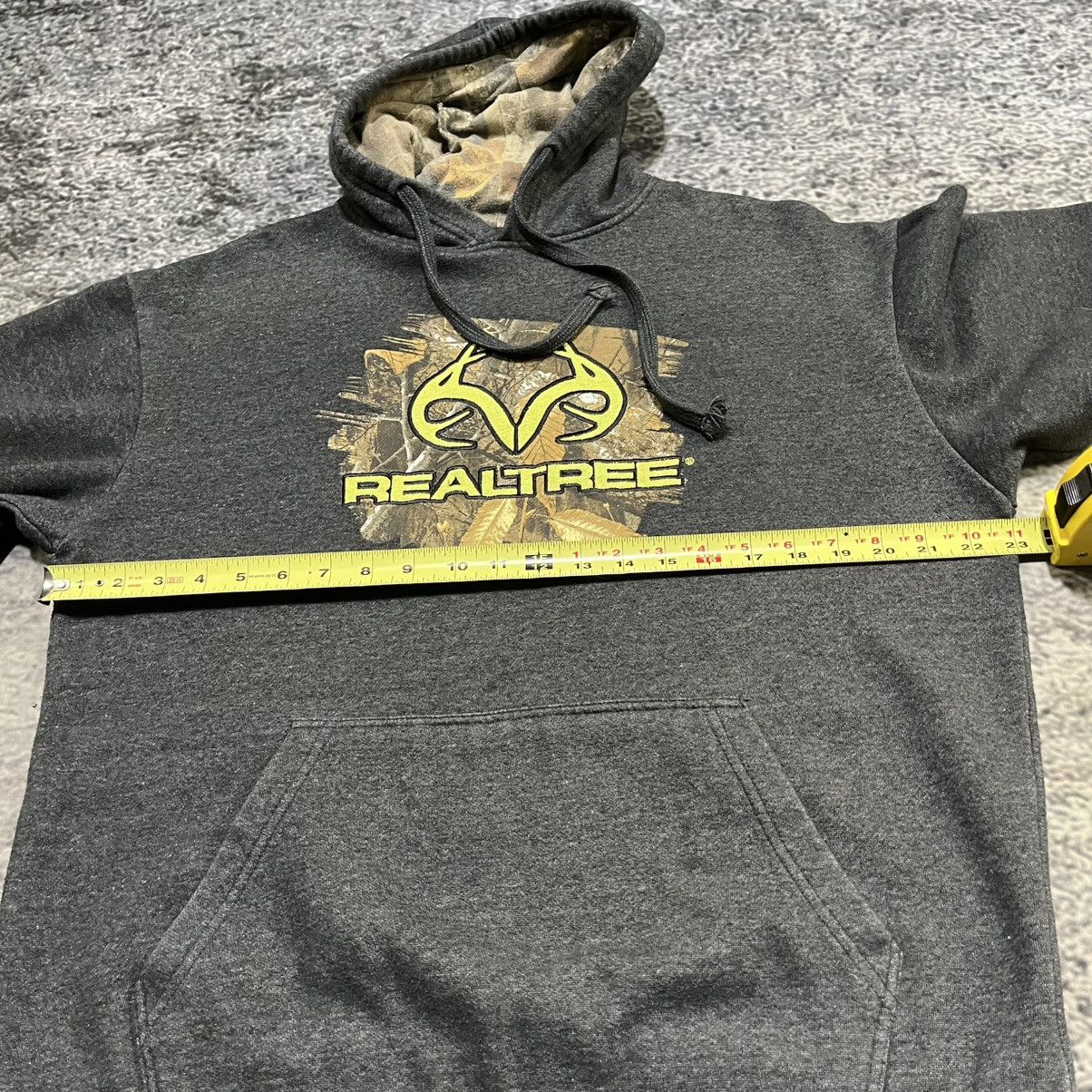 Realtree Realtree Grunge Skater Y2K Camo Gray Hoodie Sweatshirt Size US L / EU 52-54 / 3 - 9 Thumbnail