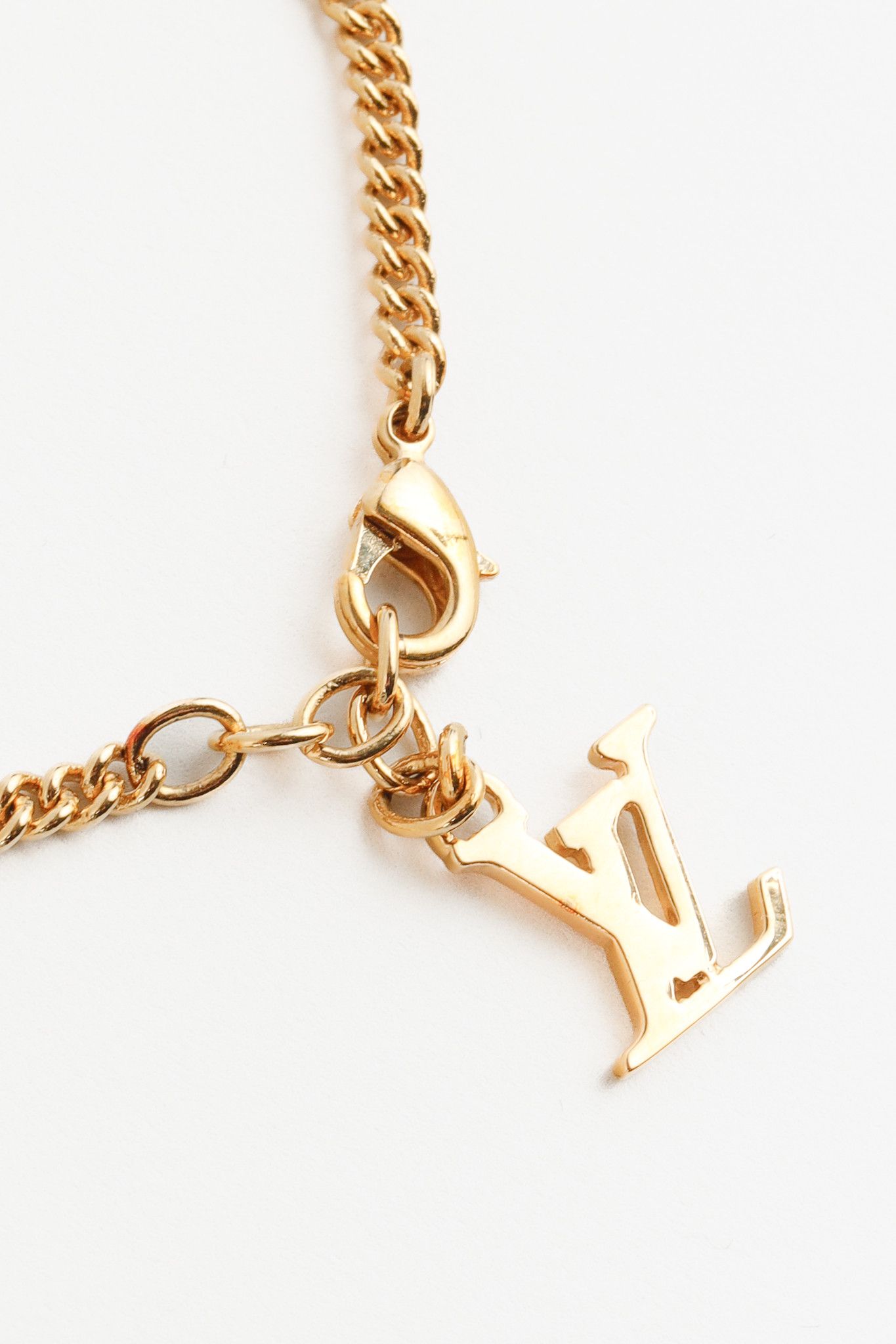 Louis Vuitton Louis Vuitton Sweet Monogram Gold-Tone Charm Bracelet Size ONE SIZE - 4 Thumbnail