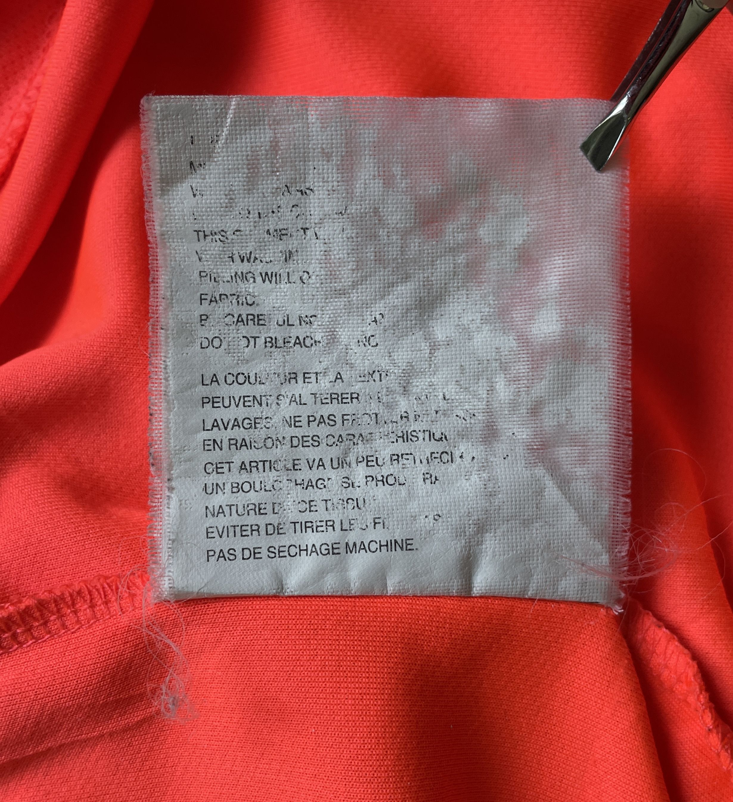 Comme des Garcons Comme des Garçons Red Long Sleeve T-Shirt Size US L / EU 52-54 / 3 - 8 Thumbnail