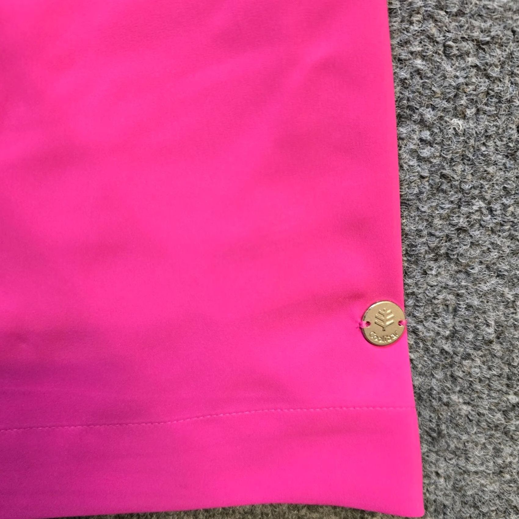 Pinko VINTAGE Coolibar Dress Women XL Pink Orange Vizcaya Wrap Stretch UPF Capsule Beachy Size XL / US 12-14 / IT 48-50 - 3 Thumbnail