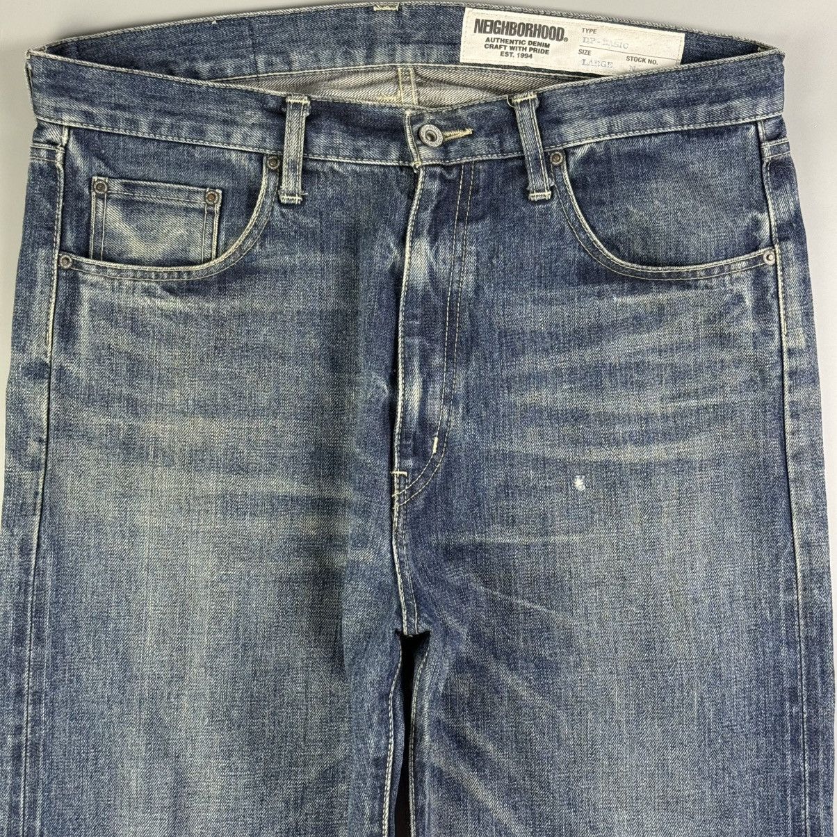 Neighborhood Neighborhood - A/W19 - Washed.dp Basic washed Denim Selvedge Size US 36 / EU 52 - 2 Thumbnail