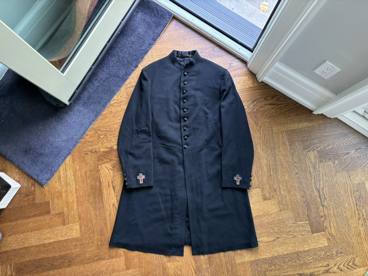 Vintage × Woolrich Woolen Mills 1920s Wool Frock Coat True Vintage Wool Peacoat Robe USA 30s Size US M / EU 48-50 / 2 - 25 Thumbnail