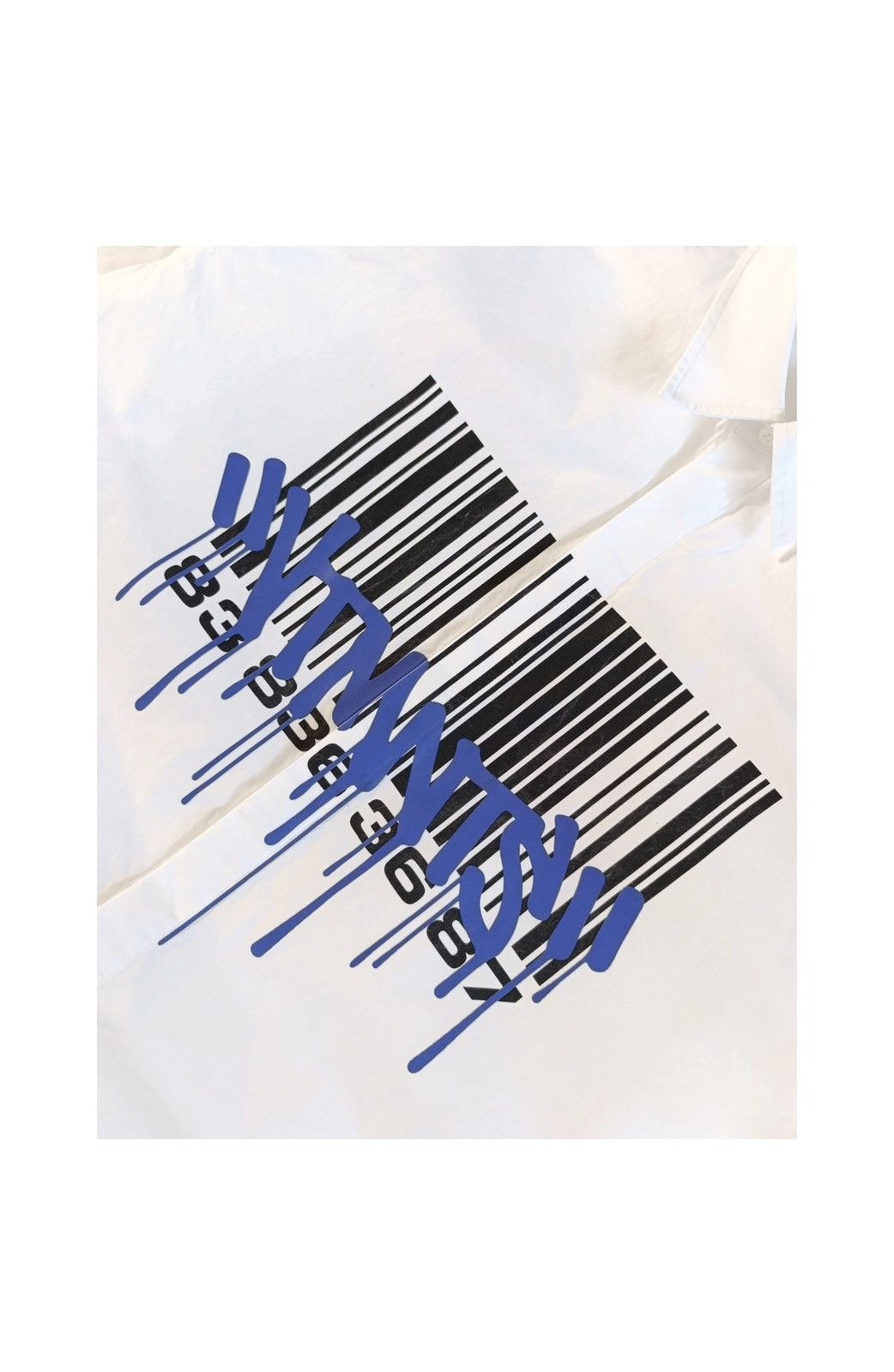 Vetements Vetements Graffiti Barcode Button Up Shirt Size US M / EU 48-50 / 2 - 2 Thumbnail