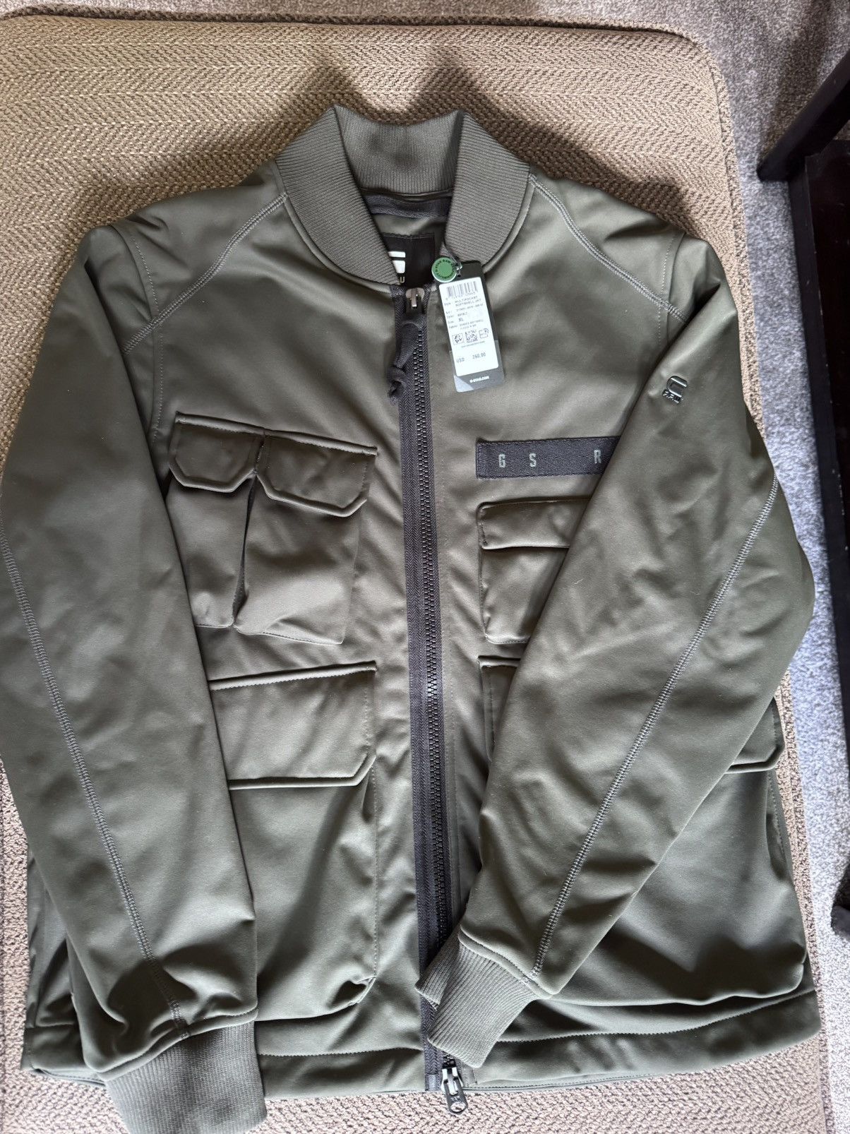 G-Star G-Star Original Bomber Jacket sz XL NWT Size US XL / EU 56 / 4 - 1 Thumbnail