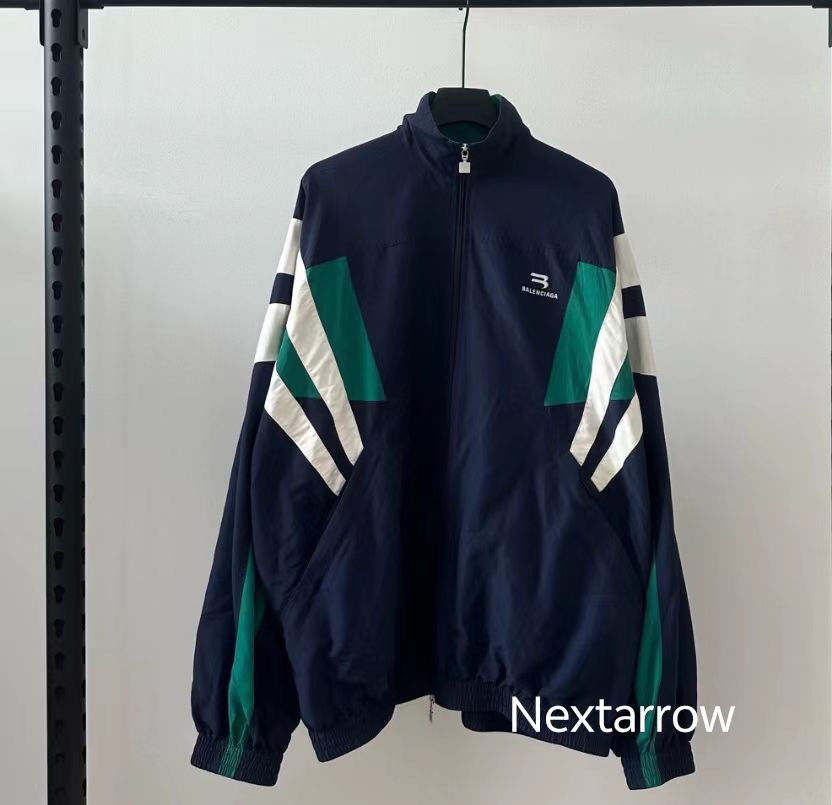 Balenciaga BALENCIAGA FW21 Sporty B Embroidered Logo Spl 2412-Nextarrow Size US M / EU 48-50 / 2 - 1 Thumbnail