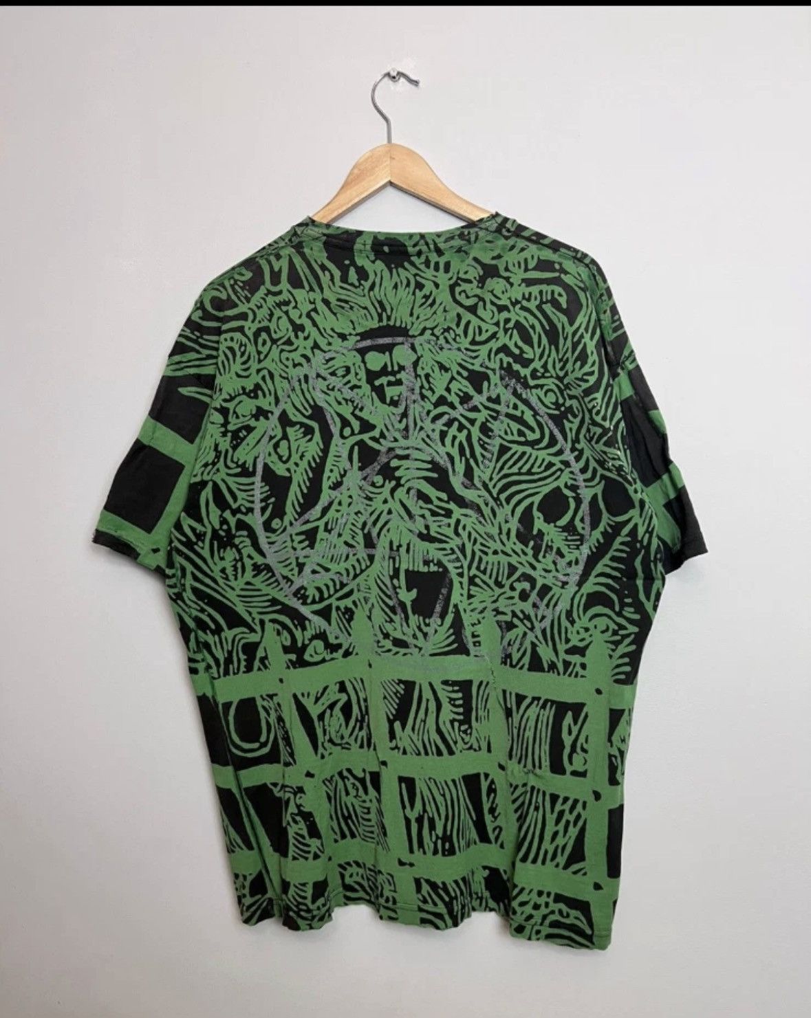 Vintage Rare Vintage 90s Morbid Angel Abominations Metal Band Tshirt Size US XL / EU 56 / 4 - 2 Thumbnail