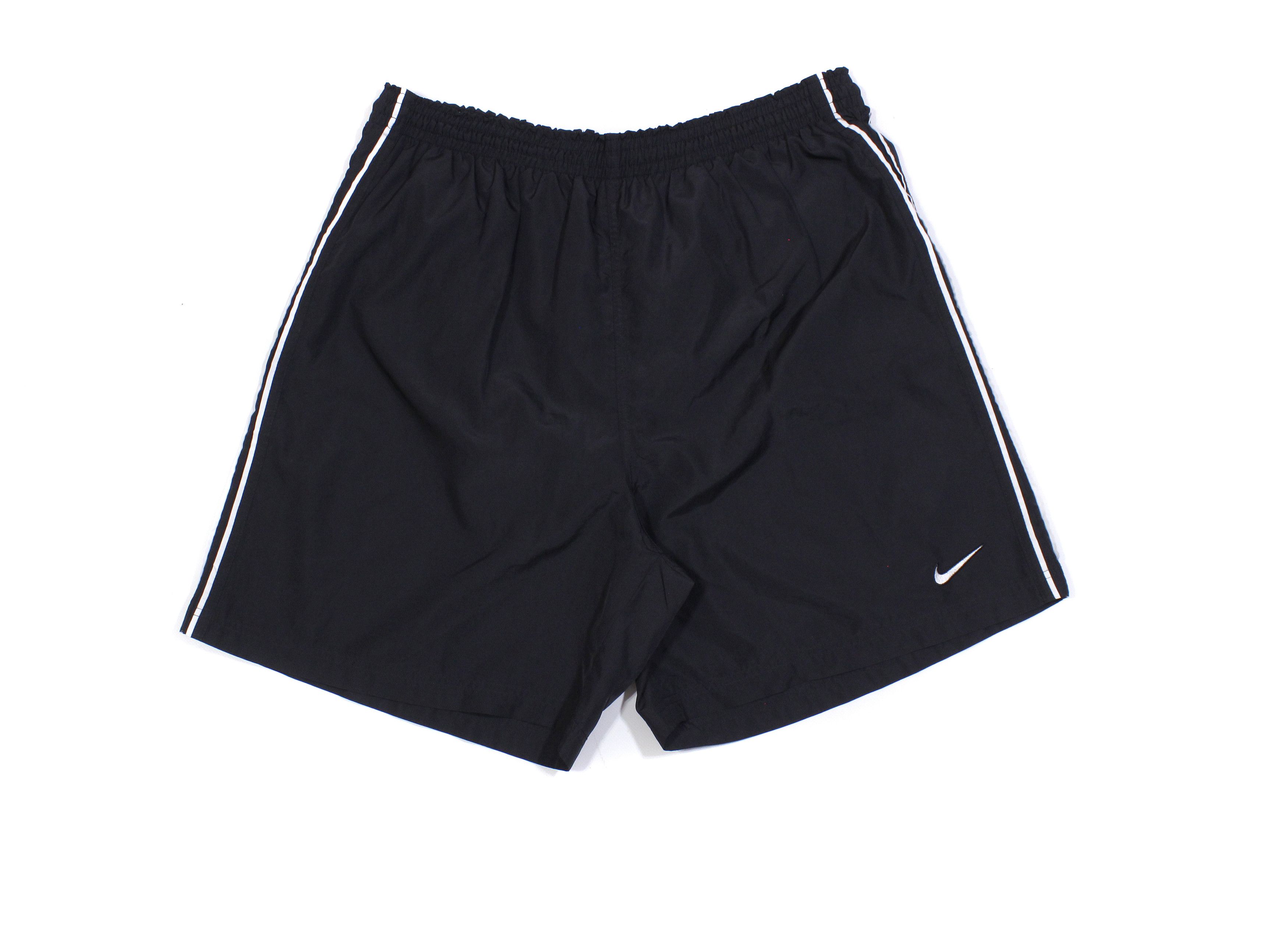 Nike 90S Team Swoosh Logo Sport Shorts Size US 38 / EU 54 - 1 Thumbnail