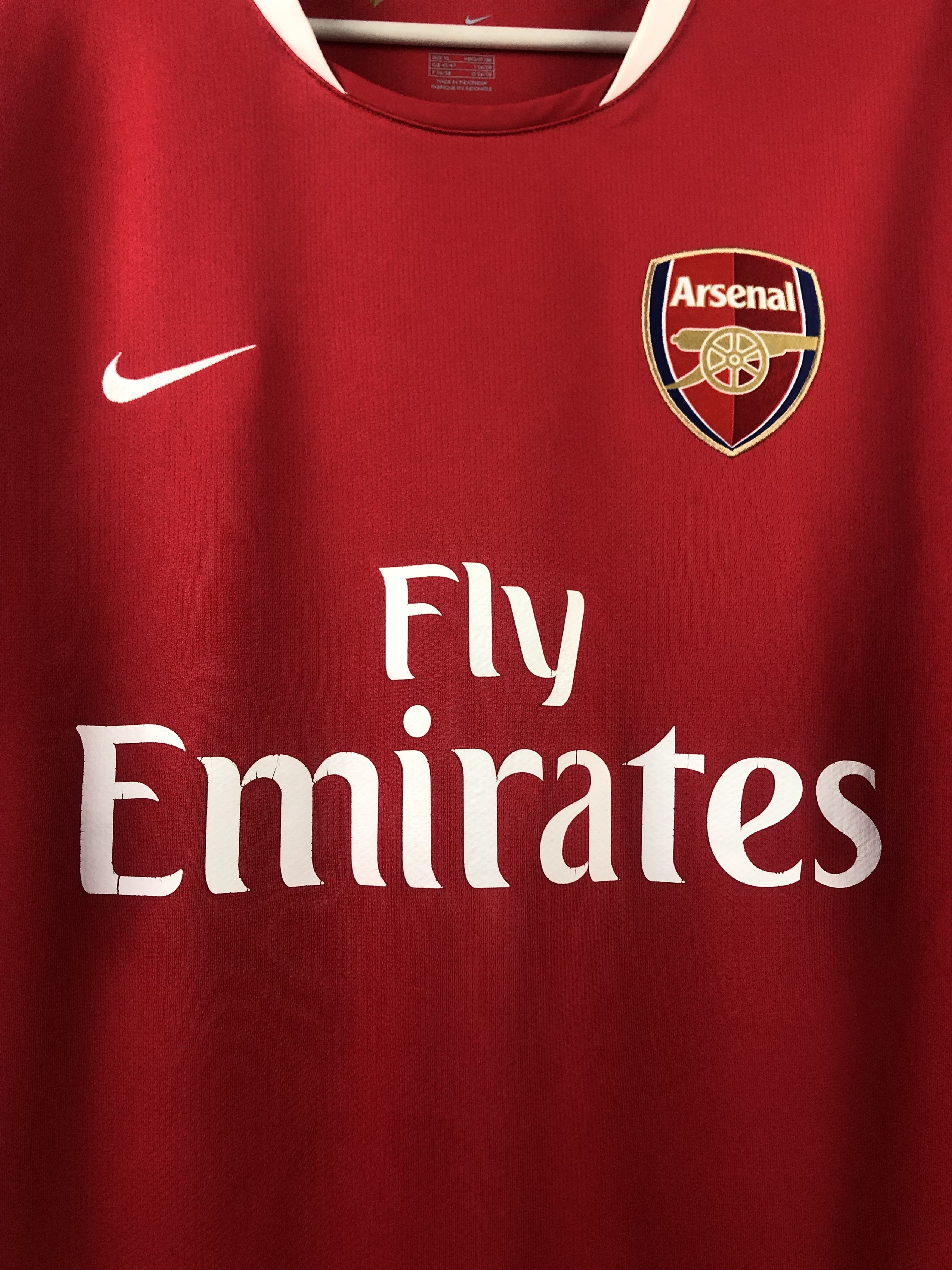 Nike Arsenal football shirt Soccer Nike Jersey Gunners Tee Hype Size US XL / EU 56 / 4 - 5 Thumbnail