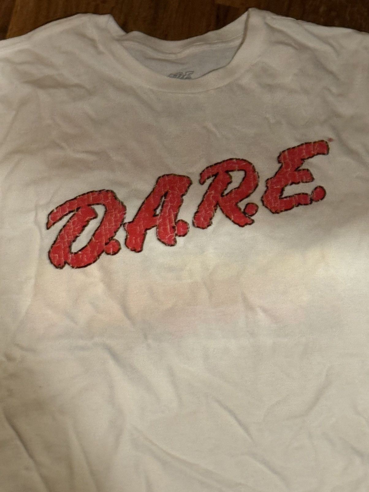 D.A.R.E × Vintage Authentic D.A.R.E. Tropical T-Shirt - Keeping Kids Off Drugs Size US M / EU 48-50 / 2 - 4 Thumbnail