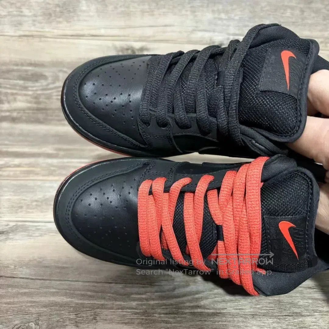 Nike SB Nike Dunk SB Low Black Pigeon Collaboration. Size US 5 / IT 35 - 5 Thumbnail