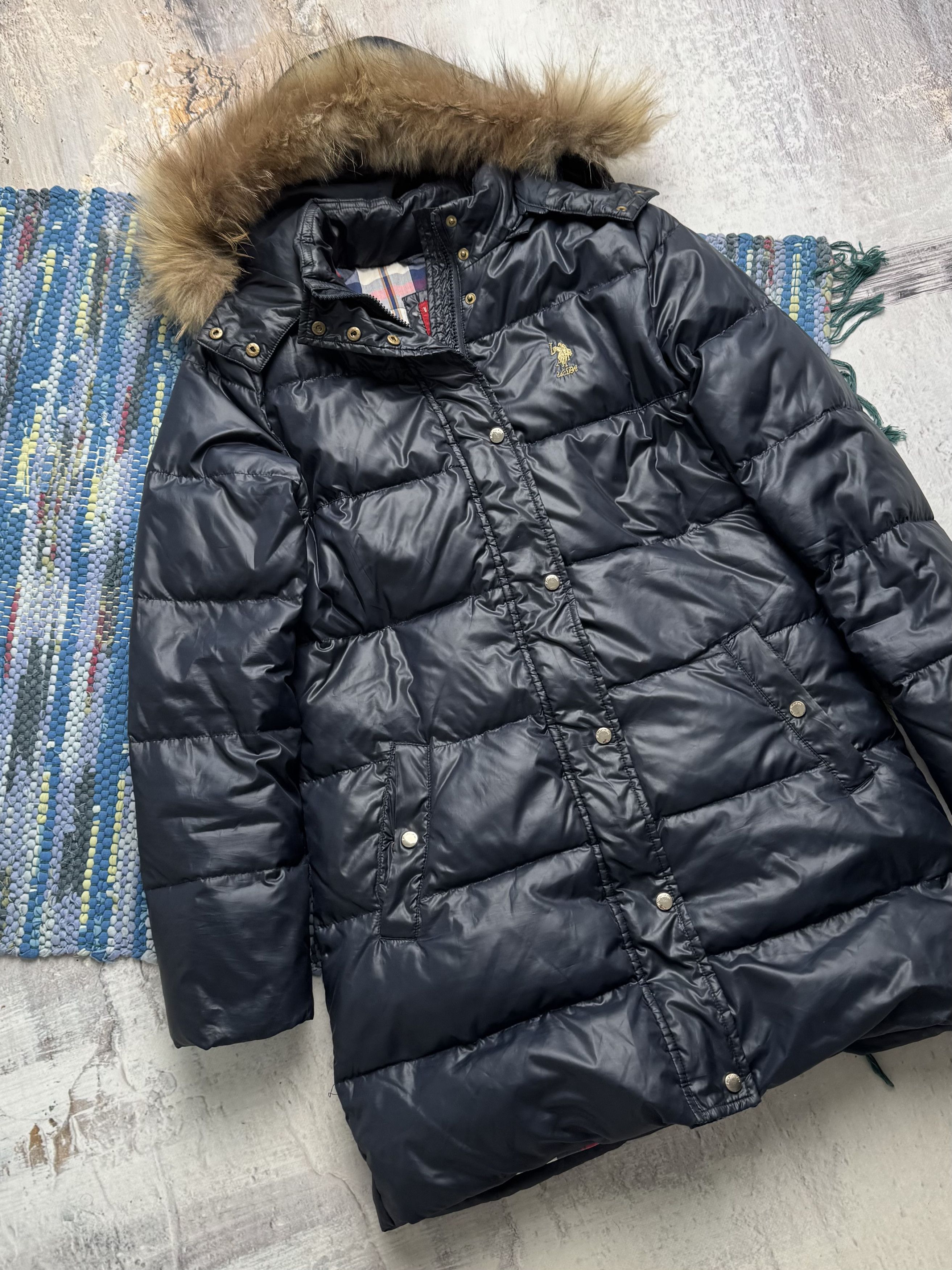 Vintage Vintage Down Puffer Jacket With Hood A8(V1)D15 Size L / US 10 / IT 46 - 2 Thumbnail