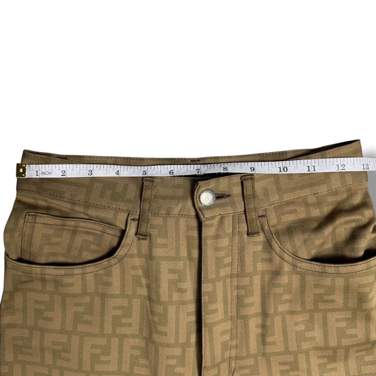 Fendi Fendi Zucca Monogram Pants Size 28" / US 6 / IT 42 - 14 Thumbnail