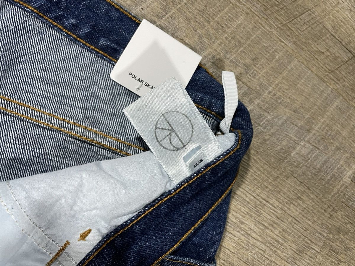 Polar Skate Co. × Vintage Polar Skate Co. ’93 Denim Pants – Dark Blue, W36x32, New Size US 36 / EU 52 - 8 Thumbnail