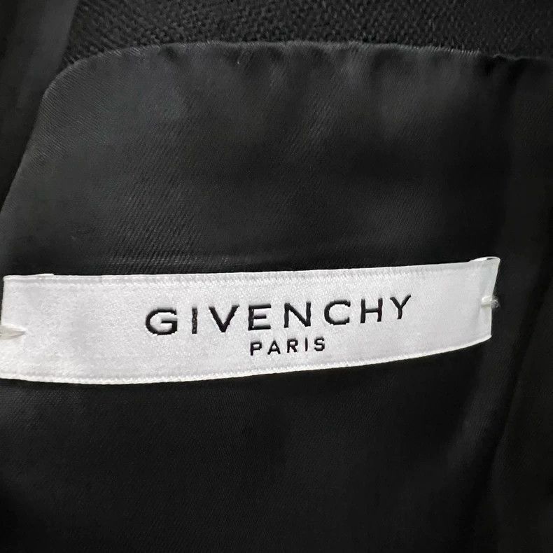 Givenchy Givenchy Size50 Black Collar Lapel Suit Vest Size US M / EU 48-50 / 2 - 3 Thumbnail