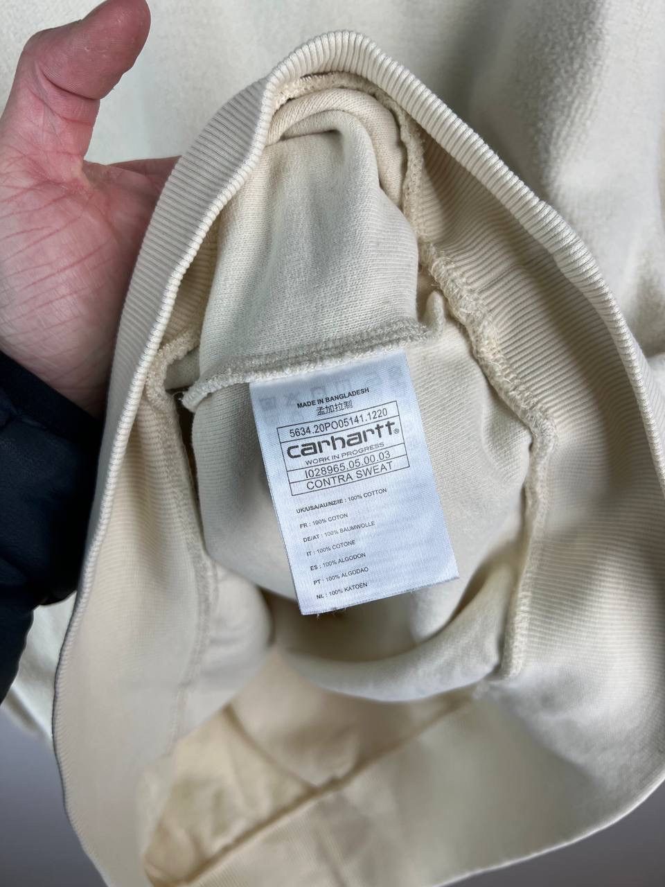 Carhartt Carhartt WIP contra sweatshirt size L Size US L / EU 52-54 / 3 - 6 Thumbnail