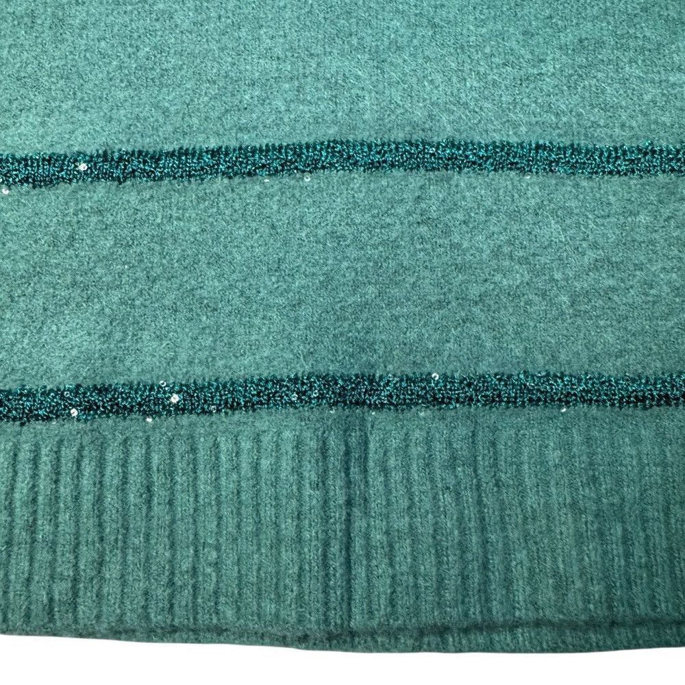 Isaac Mizrahi New Isaac Mizrahi Live! Apres Mini Sequin Stripe Pullover G Size XS / US 0-2 / IT 36-38 - 5 Thumbnail