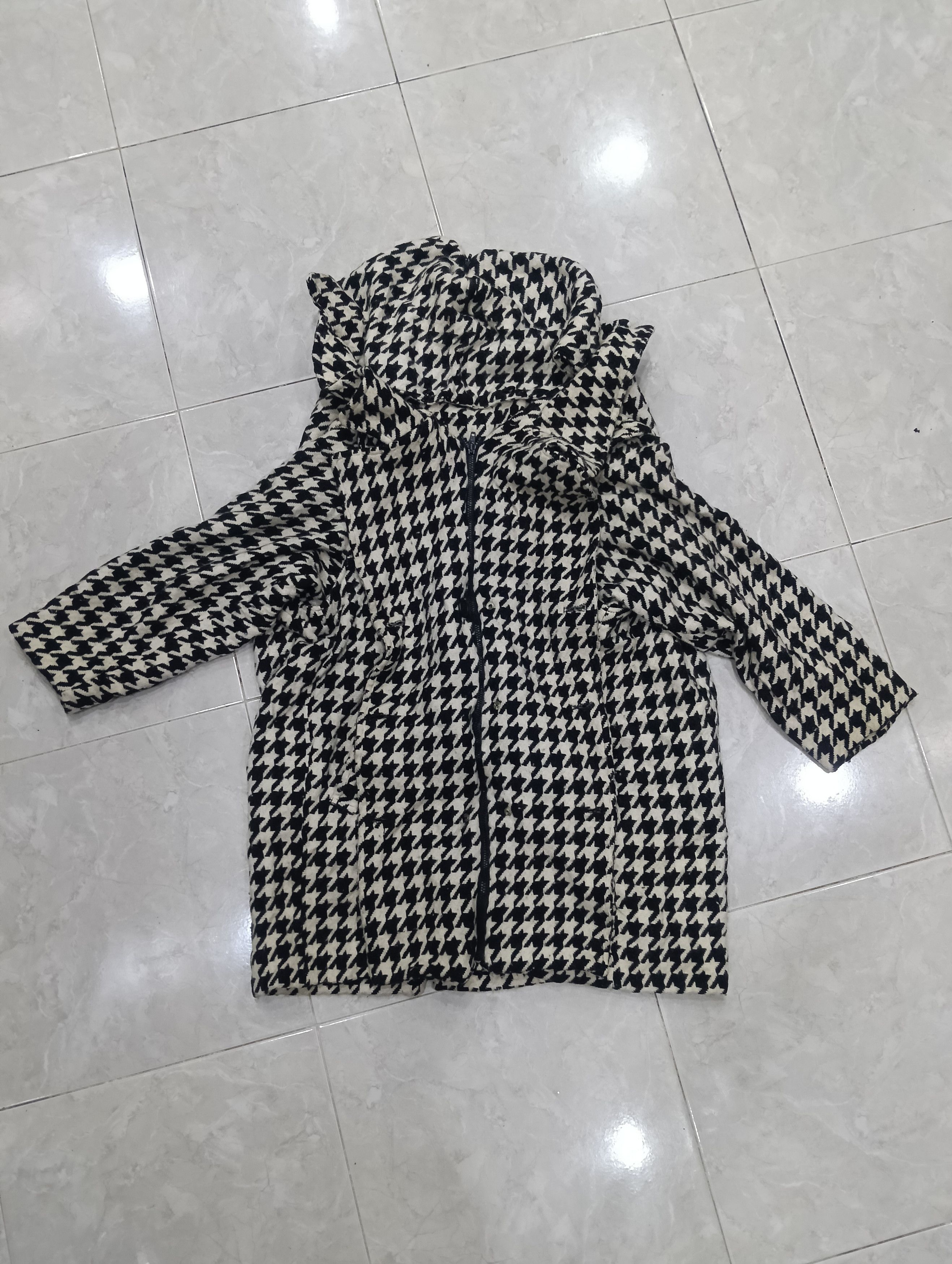 Japanese Unbrand Coat Parka Jacket Like Asymmetrical Design