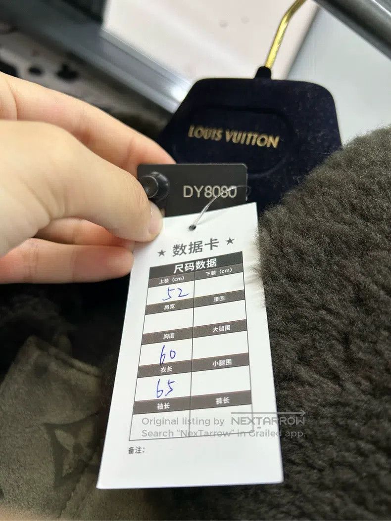 Louis Vuitton Louis Vuitton Lambswool full-print brown suede presbyopic Size US L / EU 52-54 / 3 - 9 Thumbnail