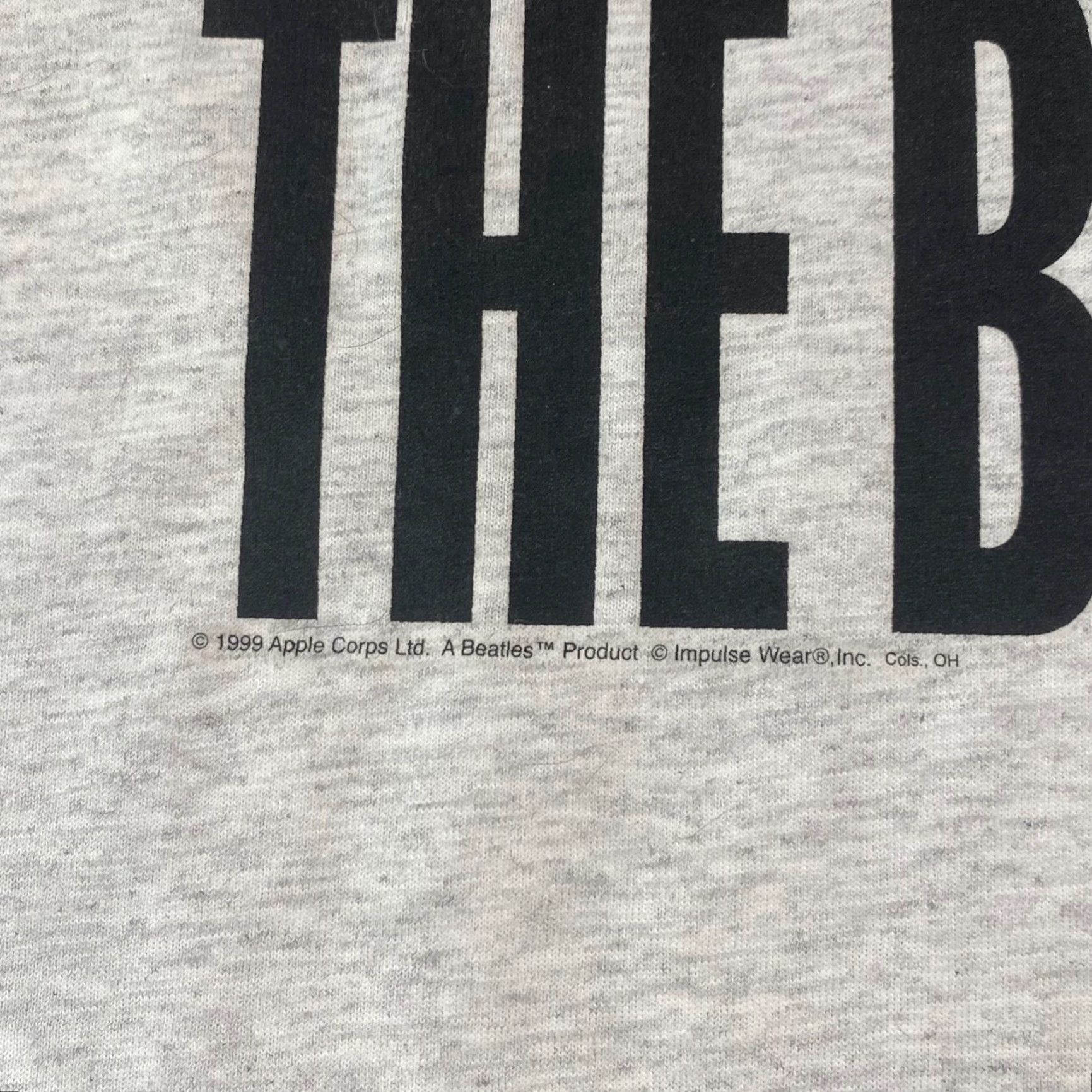 Hanes VINTAGE The Beatles Shirt Mens XL Hanes Gray 1999 Graphic Tee 90's Band Lennon Shirt Hanes Mens XL Gray 1990s Vintage Beatles Tee Size US XL / EU 56 / 4 - 3 Thumbnail