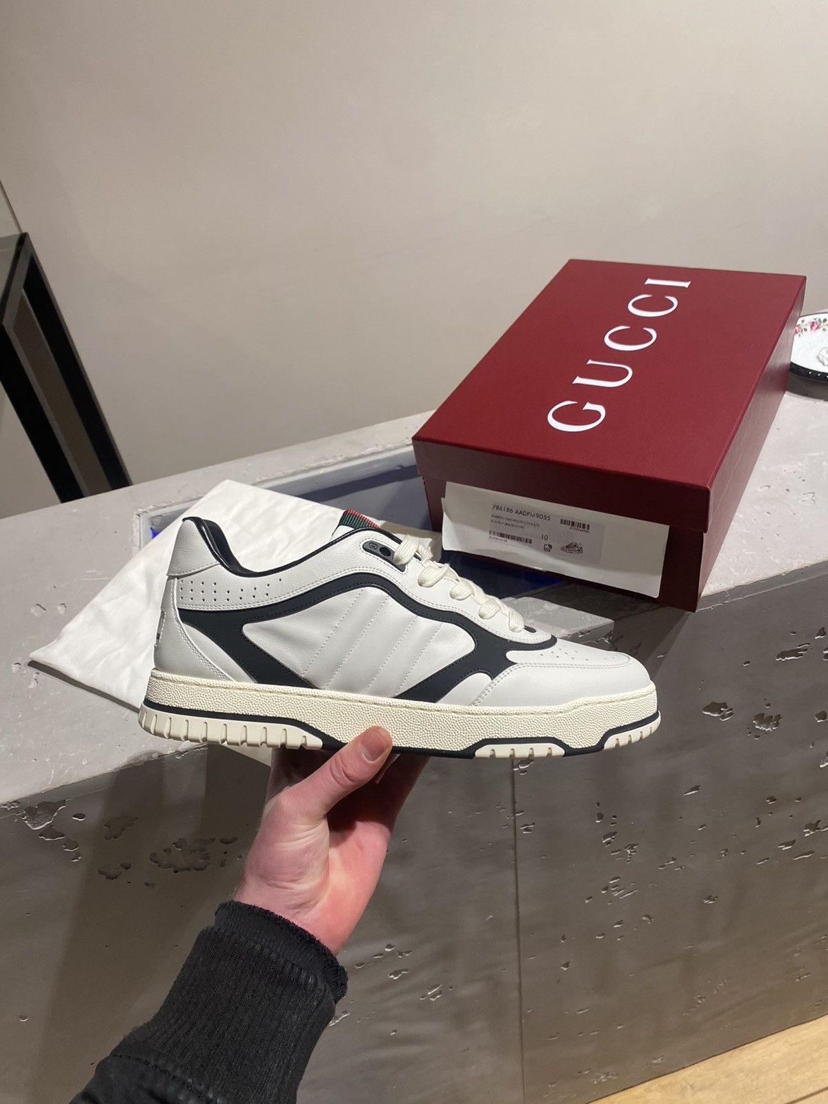 Gucci BNWT Gucci Re-Web Sneaker Size US 11 / EU 44 - 2 Thumbnail